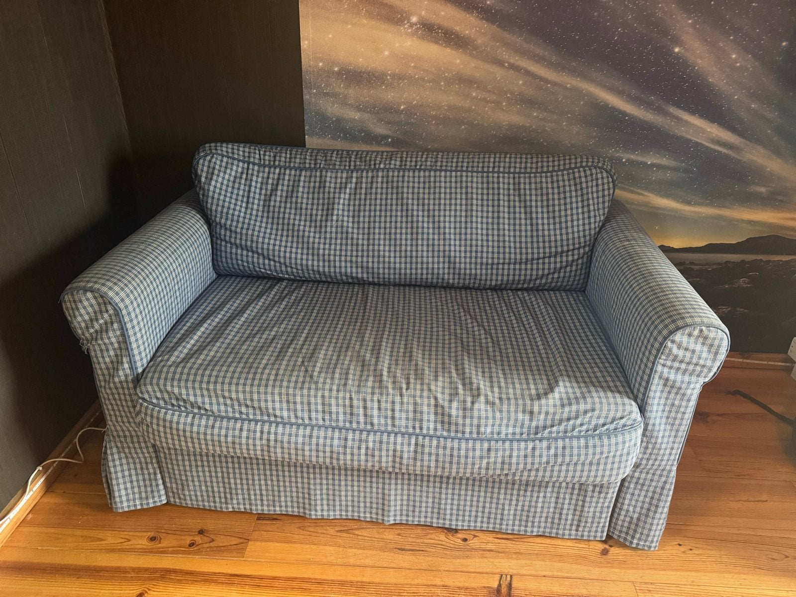 Comfortabele wasbare slaapbank met vlekken MOET SNEL WEG, Huis en Inrichting, Banken | Sofa's en Chaises Longues, Ophalen, Gebruikt