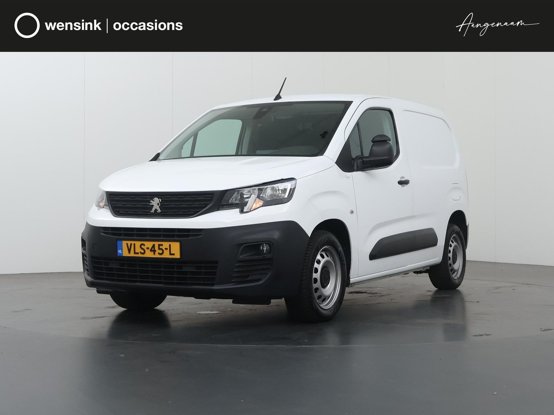 Peugeot Partner 1.5 BlueHDI Premium | Automaat | | Airco | A, Auto's, Stof, Gebruikt, Euro 6, 4 cilinders