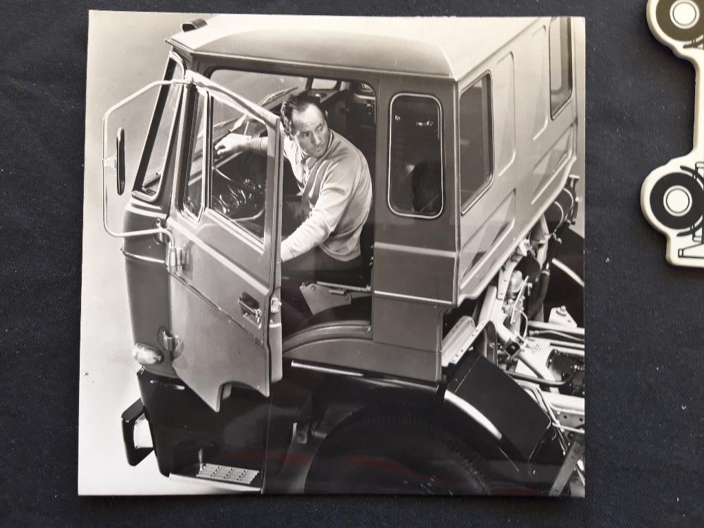 Persfoto DAF F 218 kantelcabine ( 1969 ), Ophalen of Verzenden, Zo goed als nieuw, Auto's