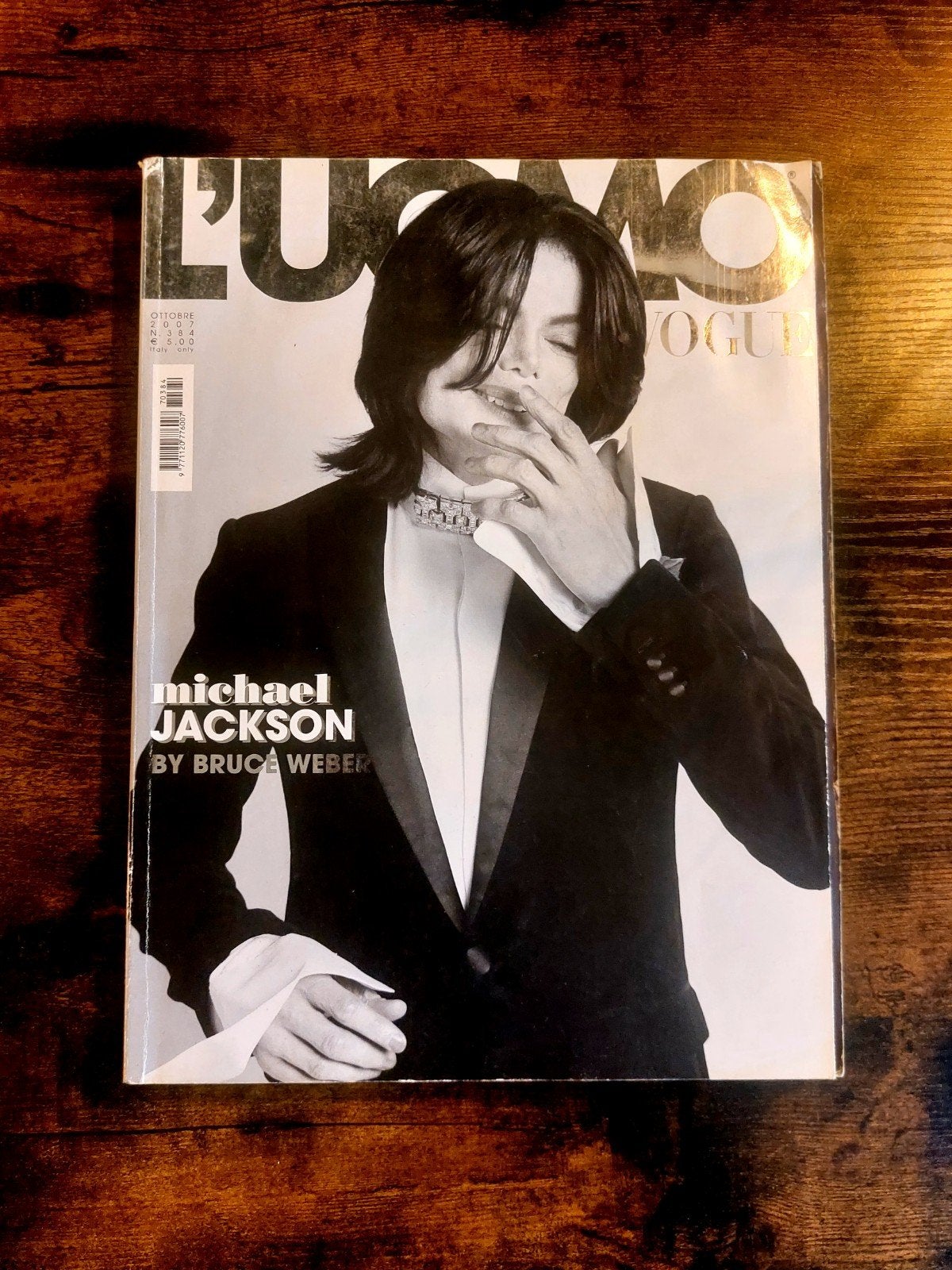 L'Uomo Vogue Michael Jackson by Bruce Weber 2007, Ophalen of Verzenden, Zo goed als nieuw, Muziek, Film of Tv