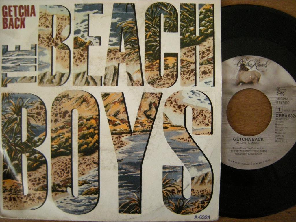 The Beach Boys (Getcha Back), Gebruikt, 7 inch, Ophalen of Verzenden, Pop