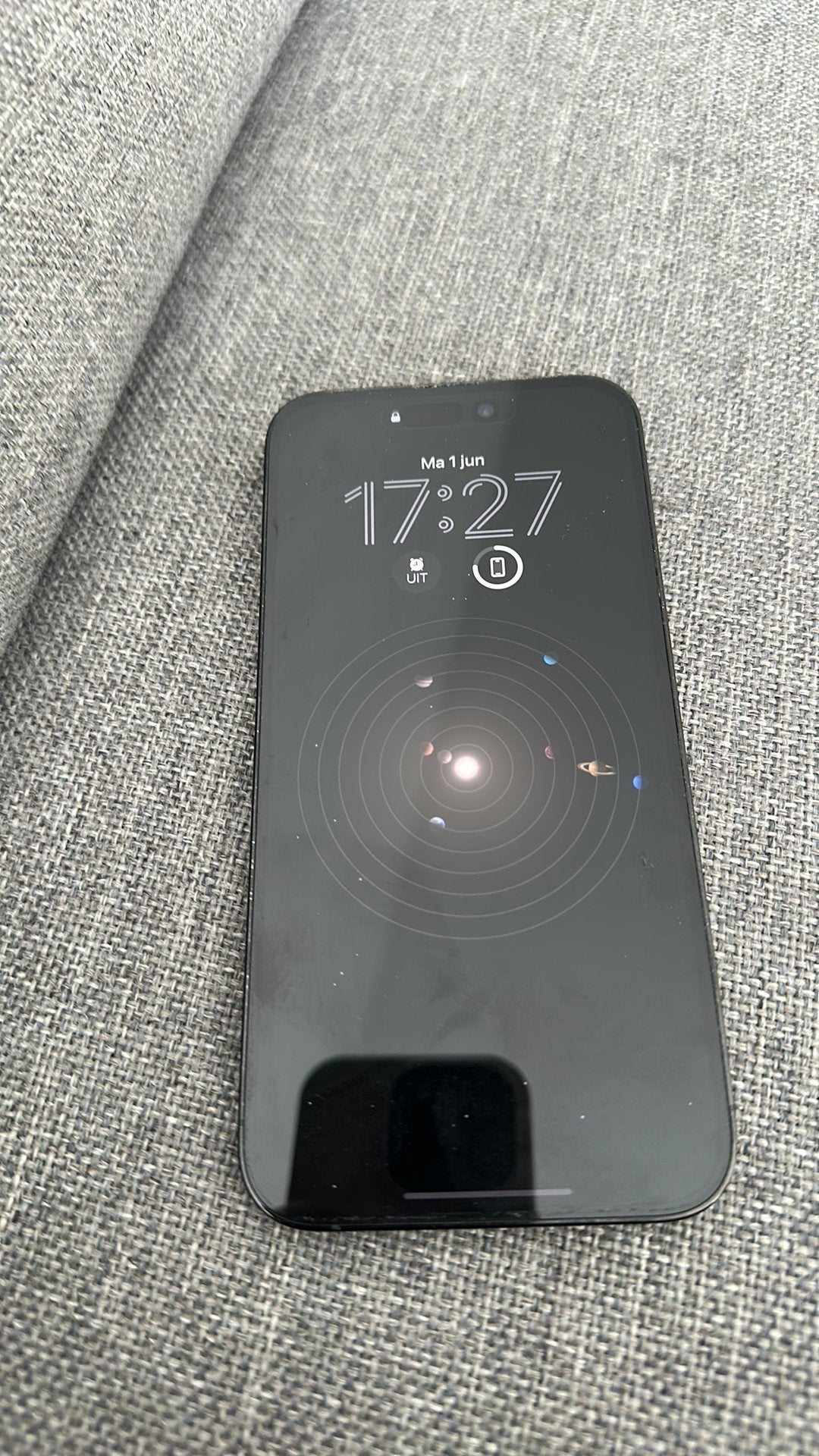 Iphone 14 pro max, 128 GB, Zwart, Ophalen of Verzenden, Zo goed als nieuw
