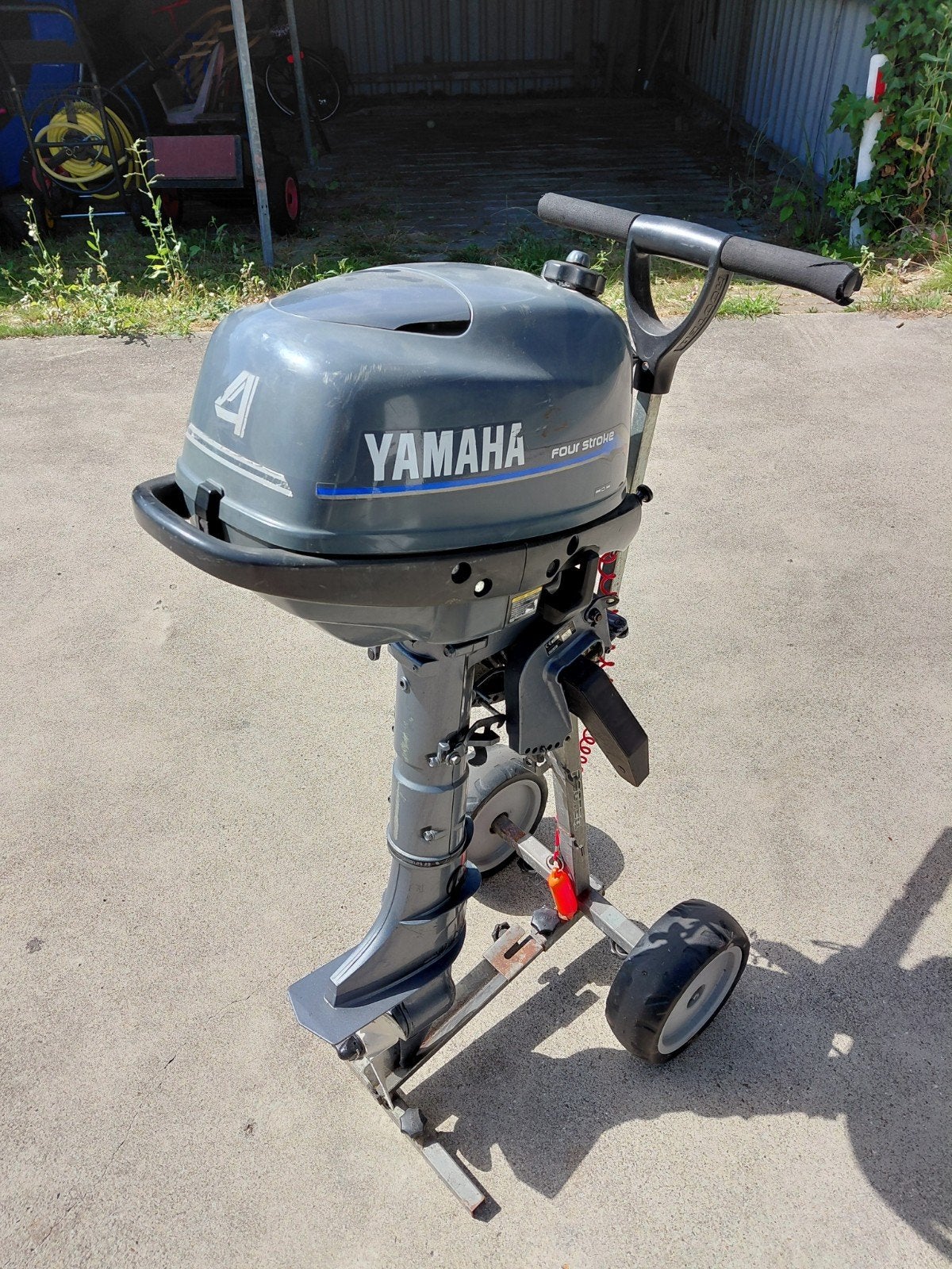 Yamaha 4 pk buitenboordmotor - 4takt, Ophalen, Gebruikt, Minder dan 5 pk, Viertaktmotor