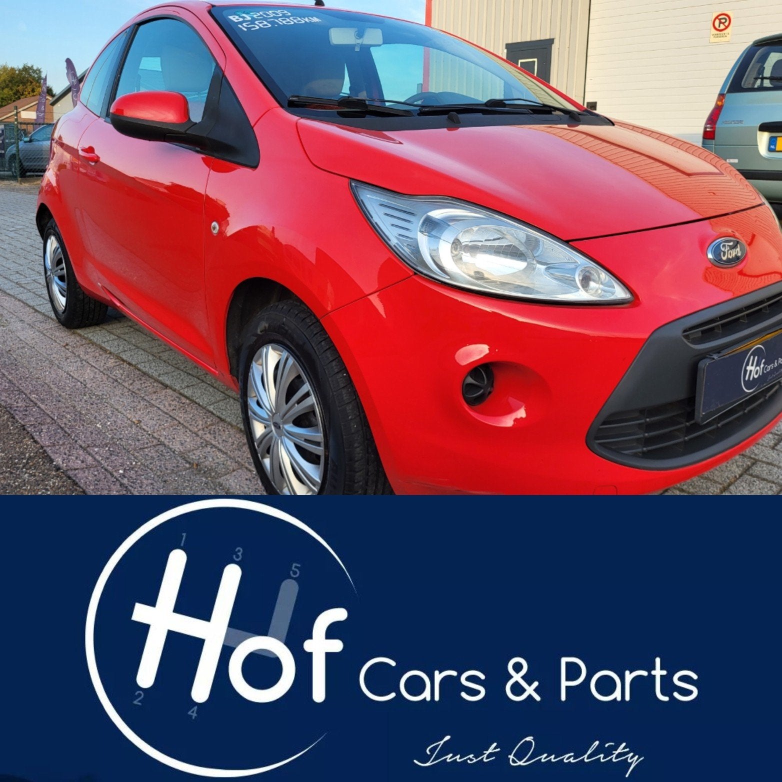 Nette Ford Ka 1.2 trend bwj 2009 apk tot 10/1/2027, Auto's, Voorwielaandrijving, Stof, 1242 cc, 4 cilinders