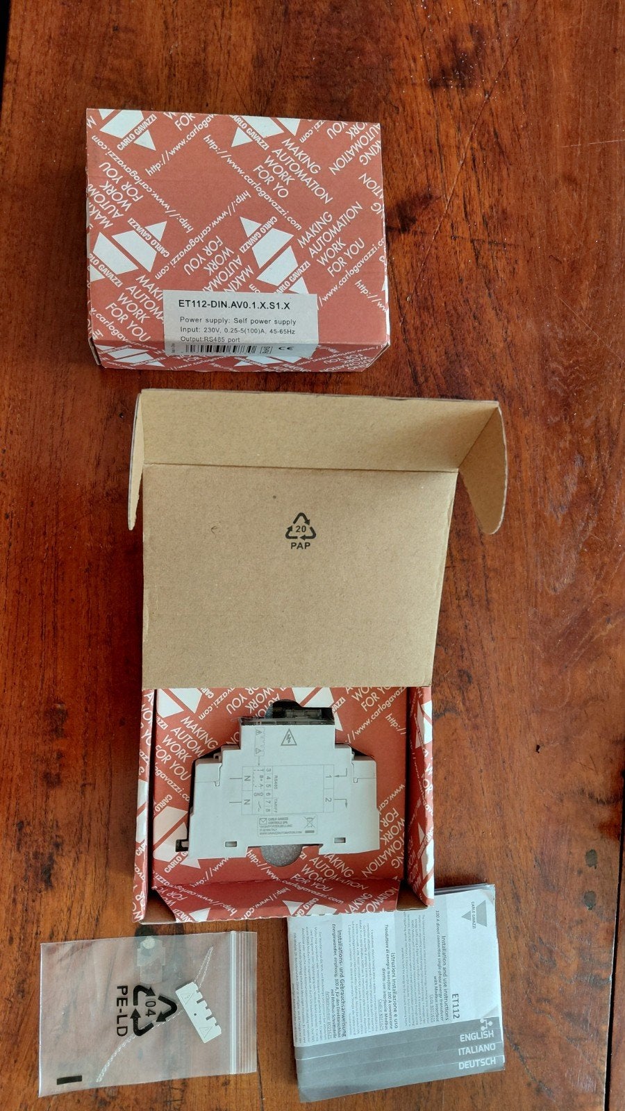 stroommeter et112, Ophalen of Verzenden, Zo goed als nieuw, Overige typen