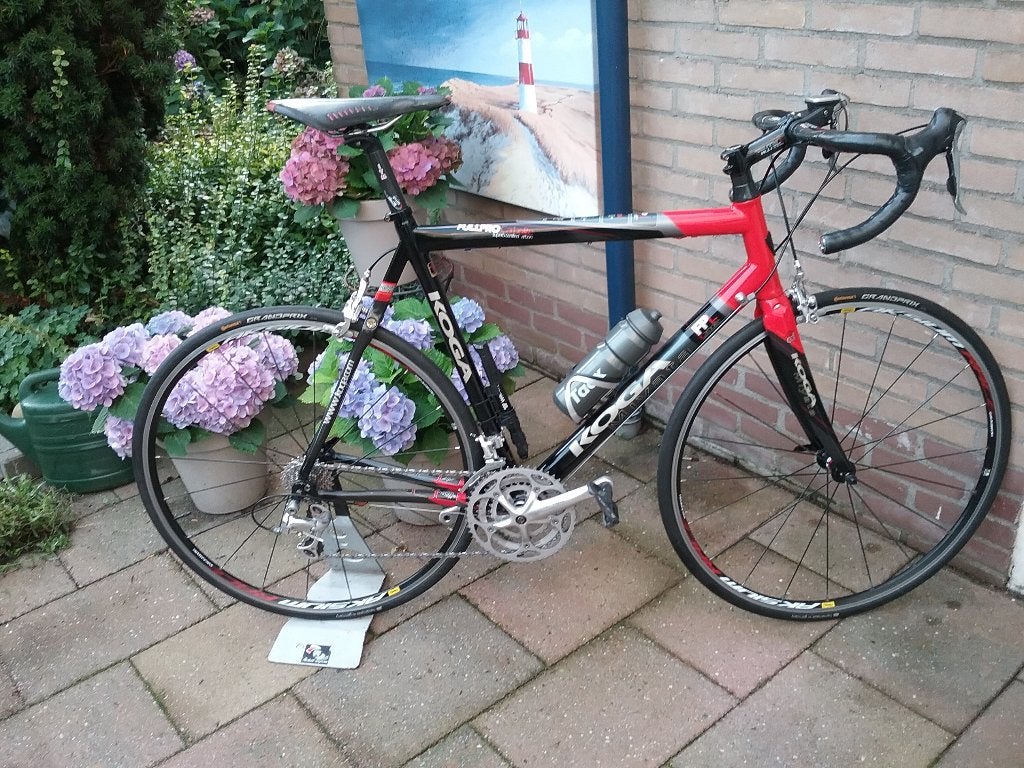KOGA MIYATA FULL PRO CARBOLITE ULTEGRA TRIPEL  60  FRAME, 28 inch, Gebruikt, Carbon, Ophalen of Verzenden