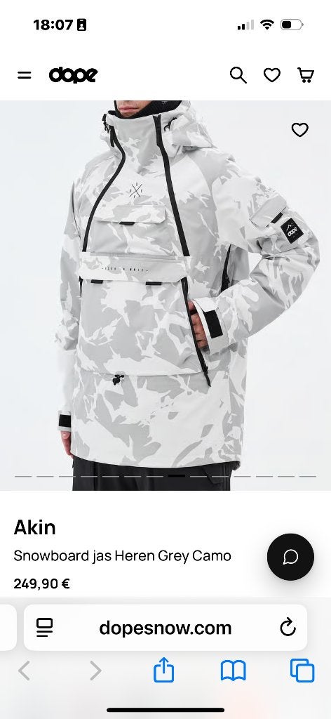 Ski / snowboard jas, Ophalen of Verzenden, Gedragen, Maat 52/54 (L), Jack