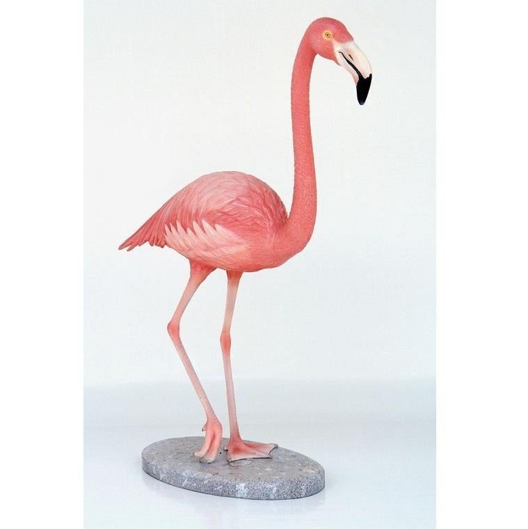 Flamingo beeld - Hoogte 99 cm, Verzamelen, Dierenverzamelingen, Ophalen, Nieuw, Overige typen