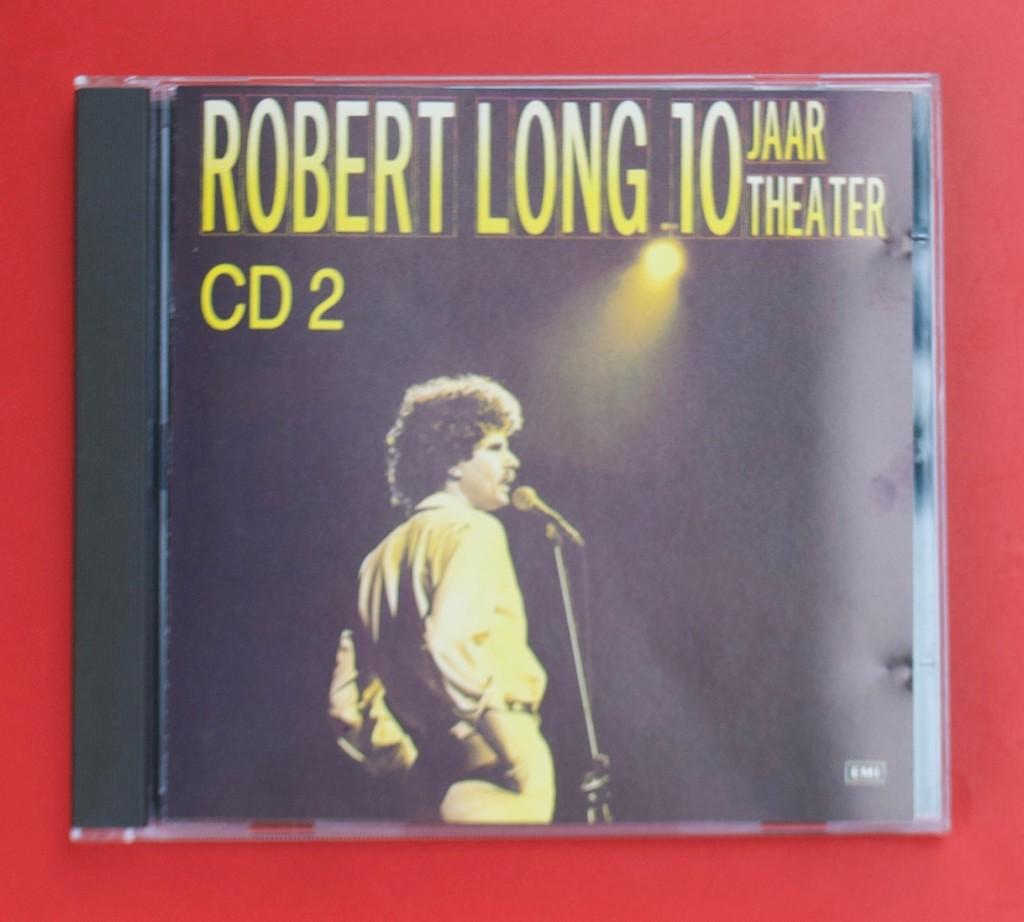 twee zeldzame cd's Robert Long 10 jaar theater cd 2 en 3, Cd's en Dvd's, Cd's | Humor en Cabaret, Ophalen of Verzenden, Gebruikt