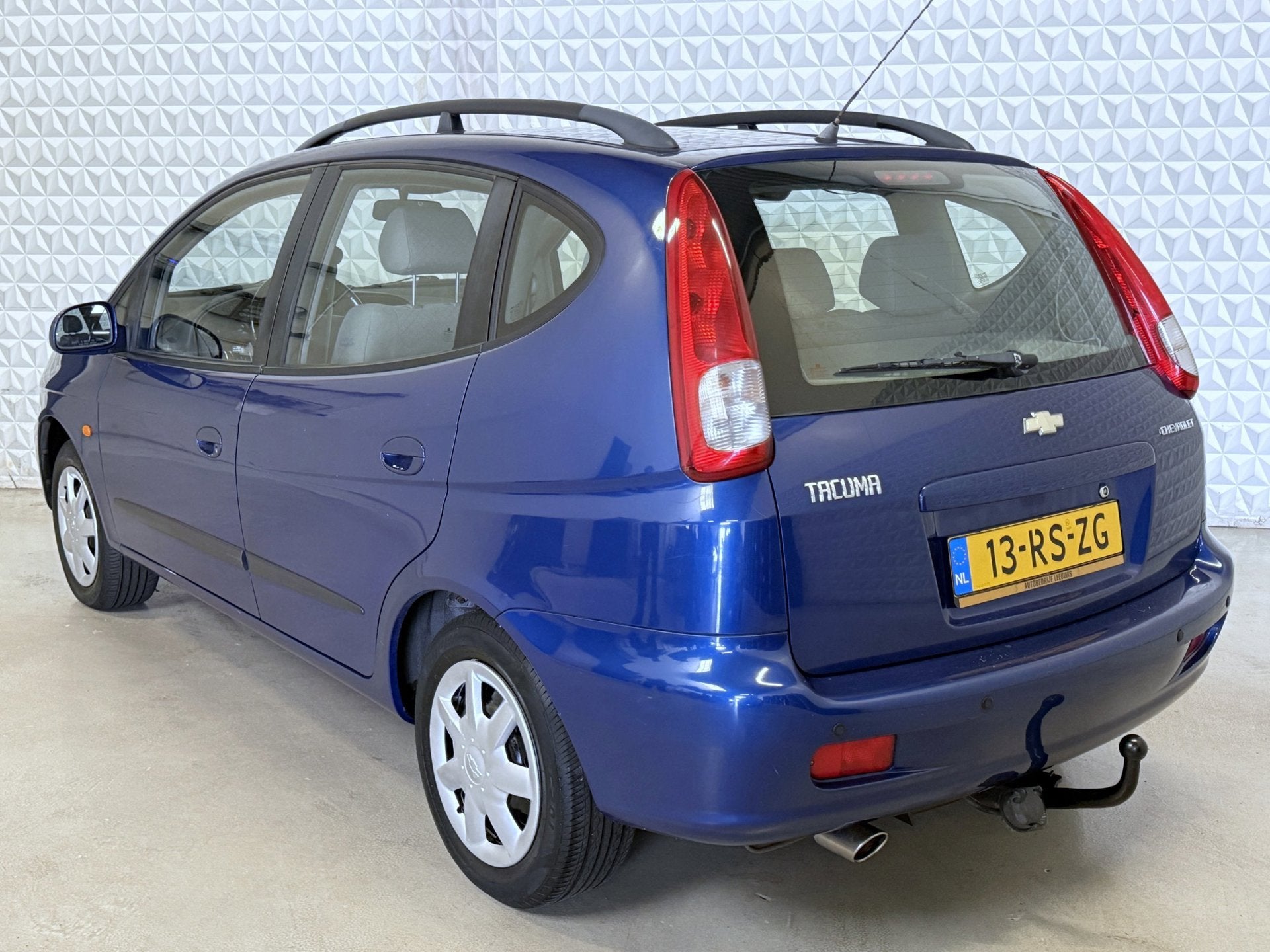 Chevrolet Tacuma 1.6-16V met Airco / APK 09-2027 én TREKHAA, Voorwielaandrijving, Gebruikt, Blauw, Metallic lak