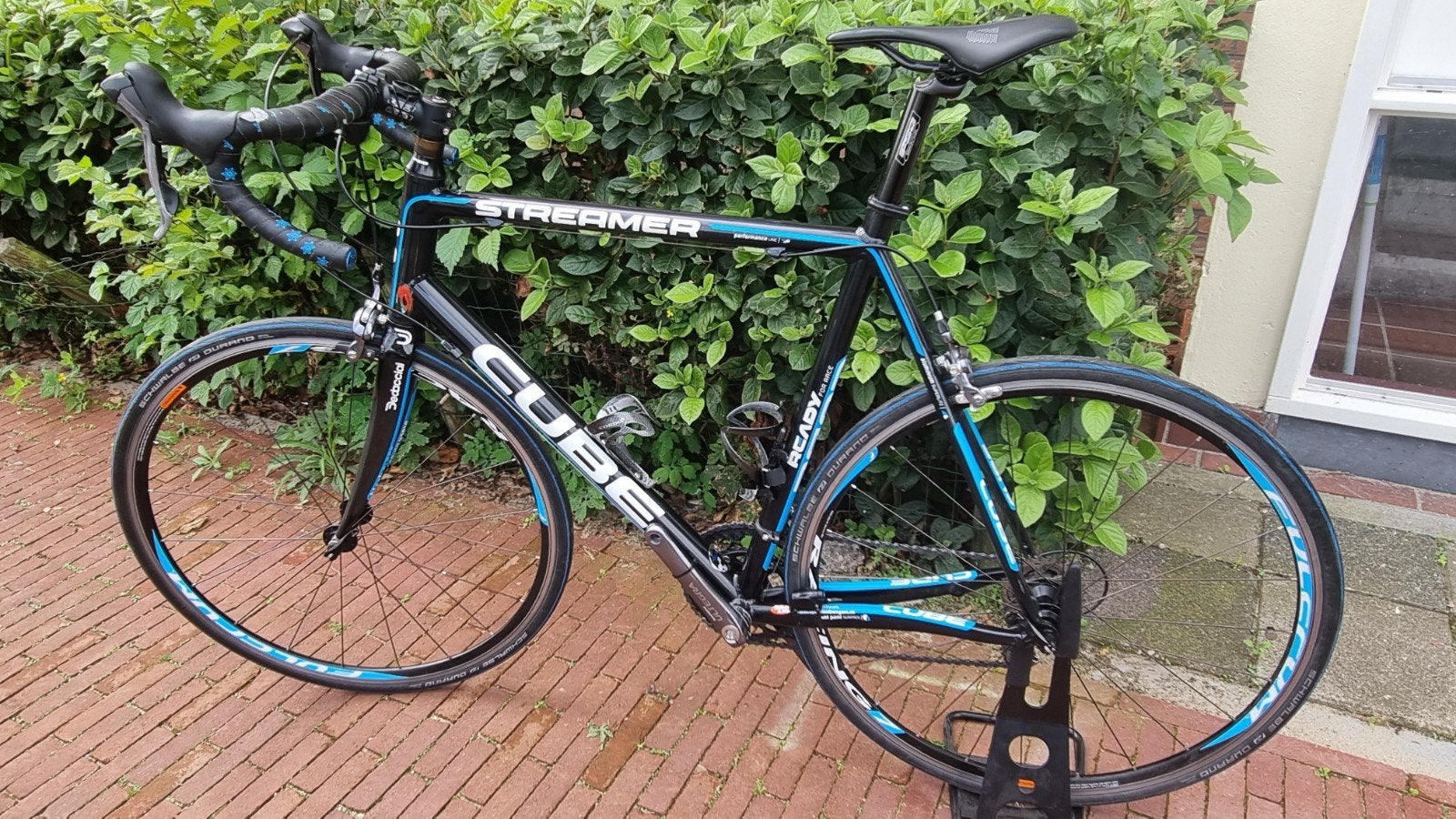 Cube Streamer Racefiets incl Garmin - Ultegra Afmontage, 28 inch, Gebruikt, Velgrem, 15 tot 20 versnellingen