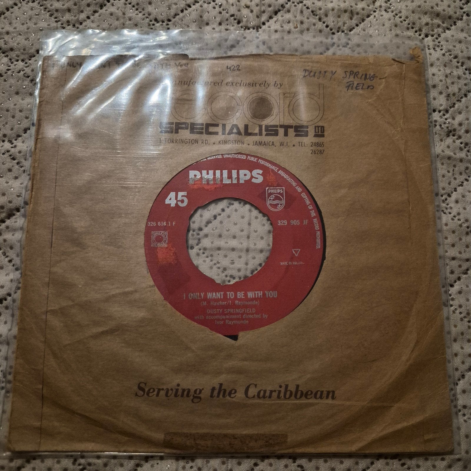 Dusty Springfield  - I only want to be with you, Ophalen of Verzenden, Gebruikt, Pop