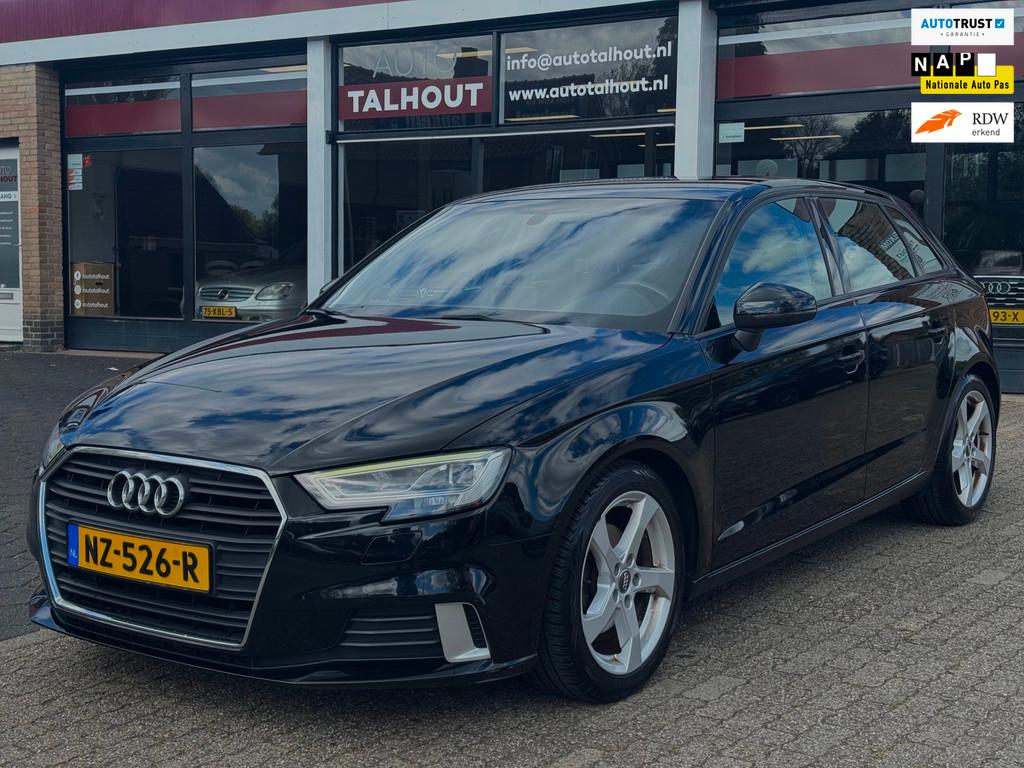 Audi A3 Sportback 1.0 TFSI Sport Lease Edition | NAVI, LED,, Stof, Zwart, Origineel Nederlands, Bedrijf