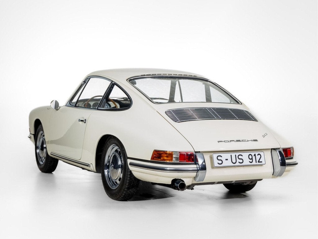 Porsche 912 902 Prototype *1 of 2 in existence in the world*, Auto's, Zwart, 4 stoelen, Wit, Bedrijf