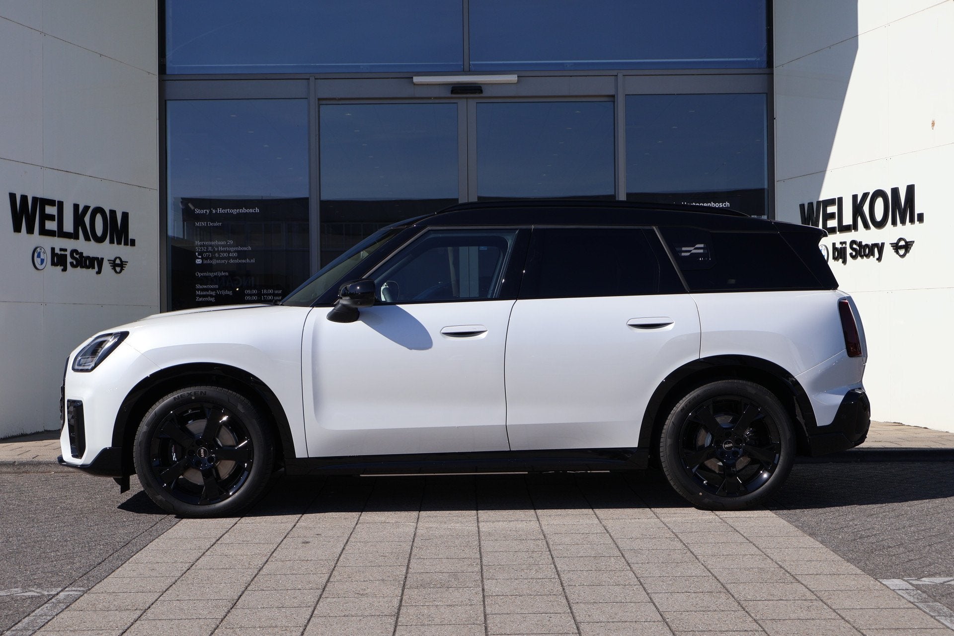 MINI Countryman SE ALL4 Automaat / John Cooper Works / Pakke, Auto's, Dealer onderhouden, Zwart, Countryman, Met garantie (alle)