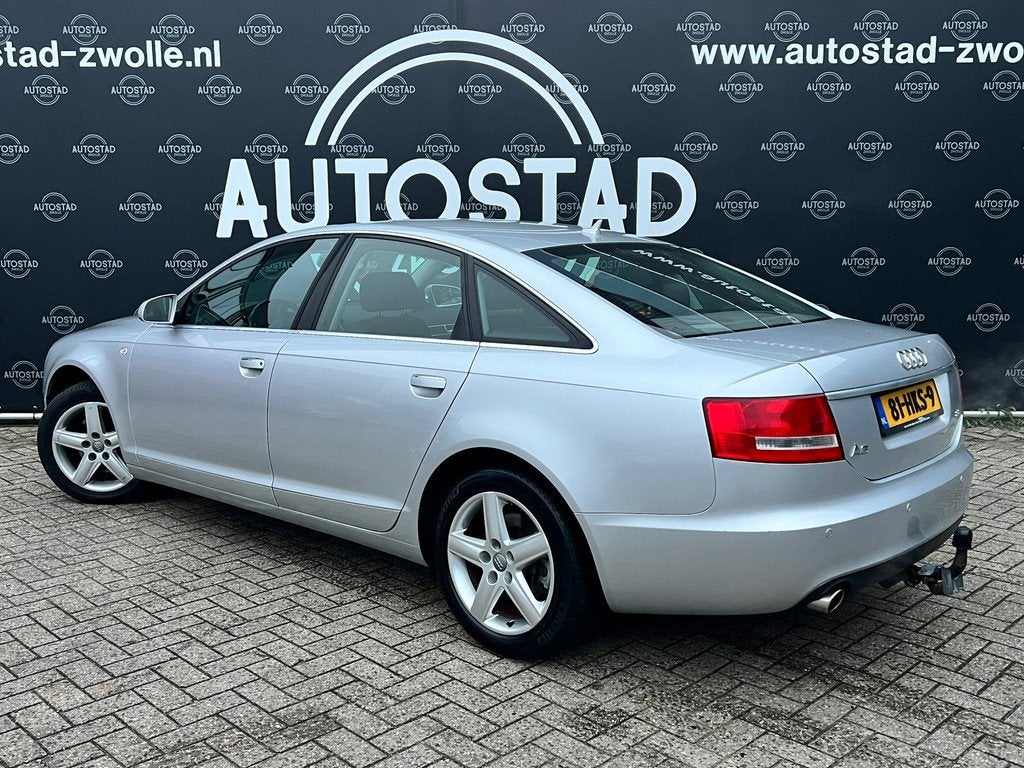 Audi A6 Limousine 2.8 FSI Pro Line Automaat/Youngtimer/NL-Au, Auto's, Audi, Stof, 2773 cc, Automatische klimaatregeling, Bedrijf