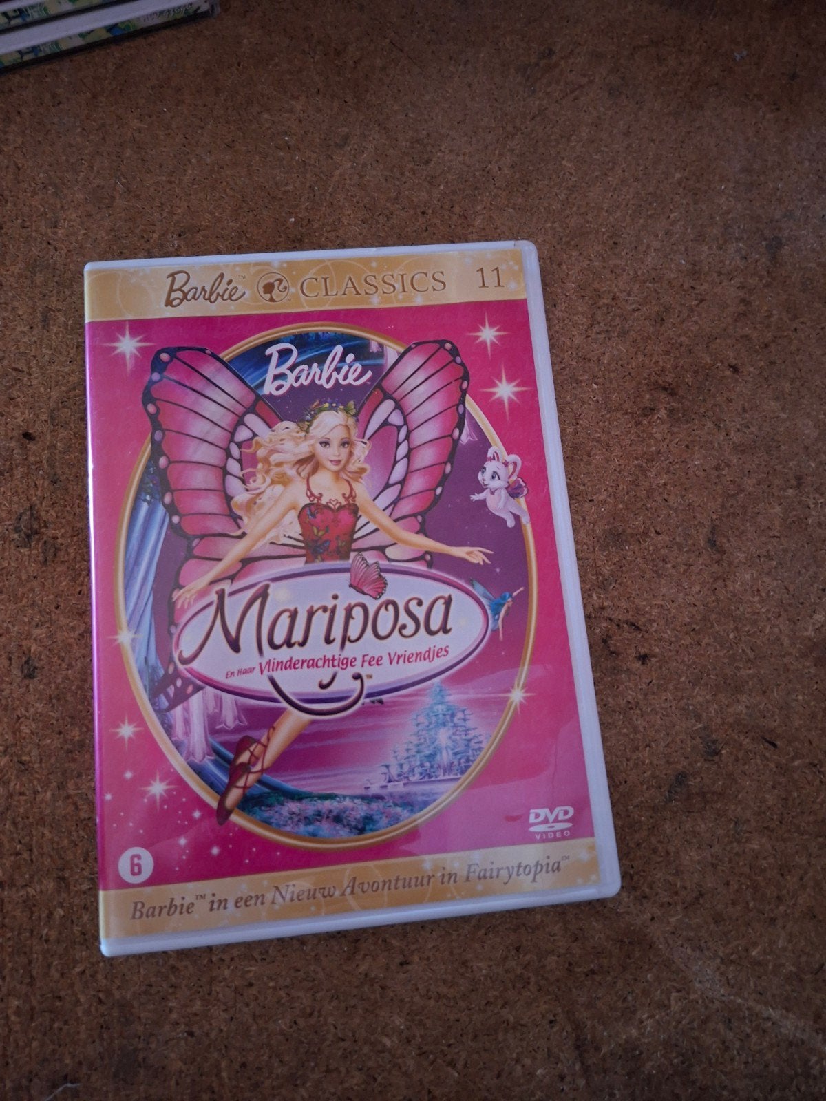 Barbie Mariposa: Een Nieuw Avontuur in Fairytopia DVD, Gebruikt, Animatie, Vanaf 6 jaar, Film