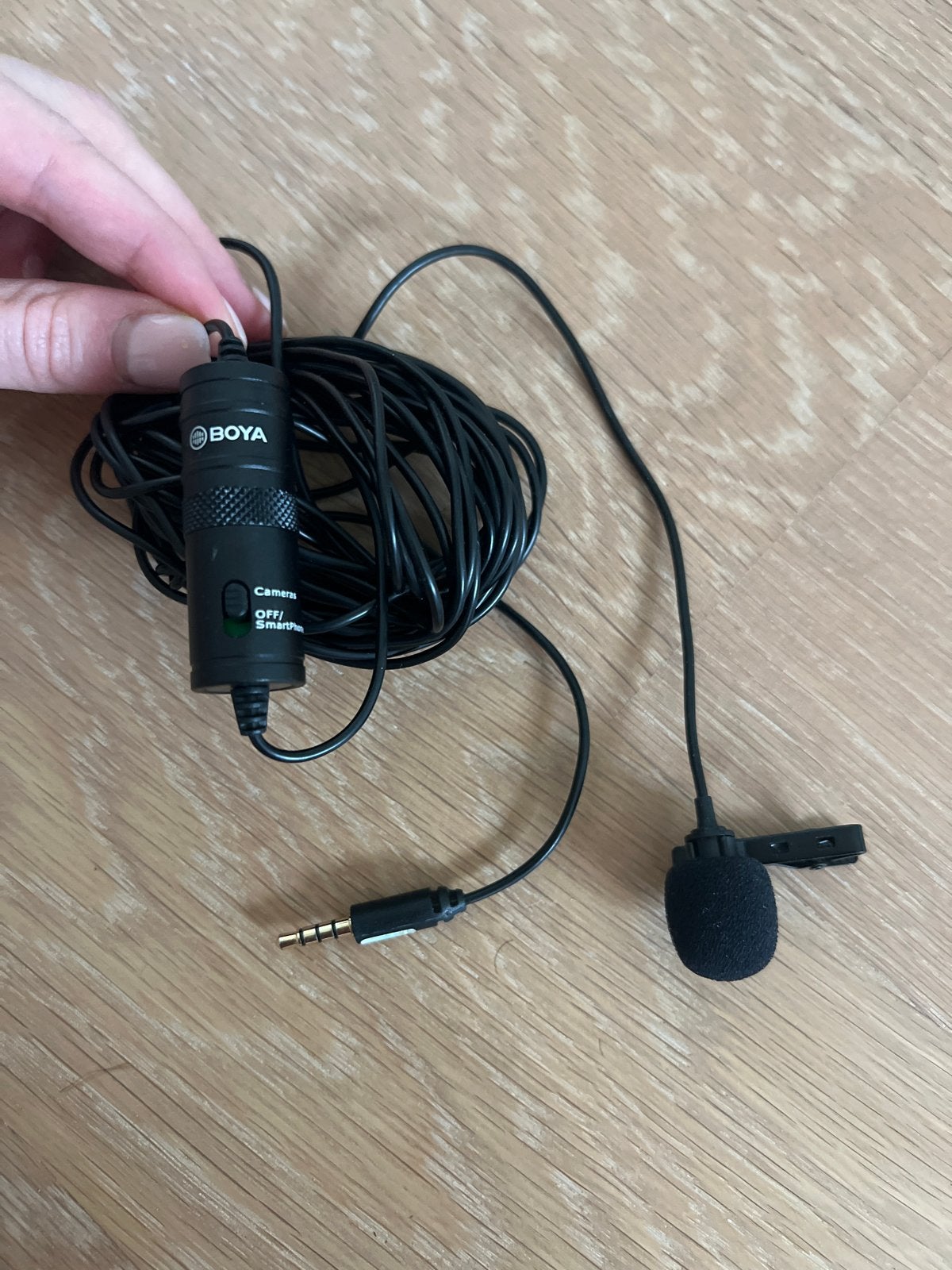 BOYA Microfoon voor Camera/Smartphone, Ophalen of Verzenden, Gebruikt, Overige typen