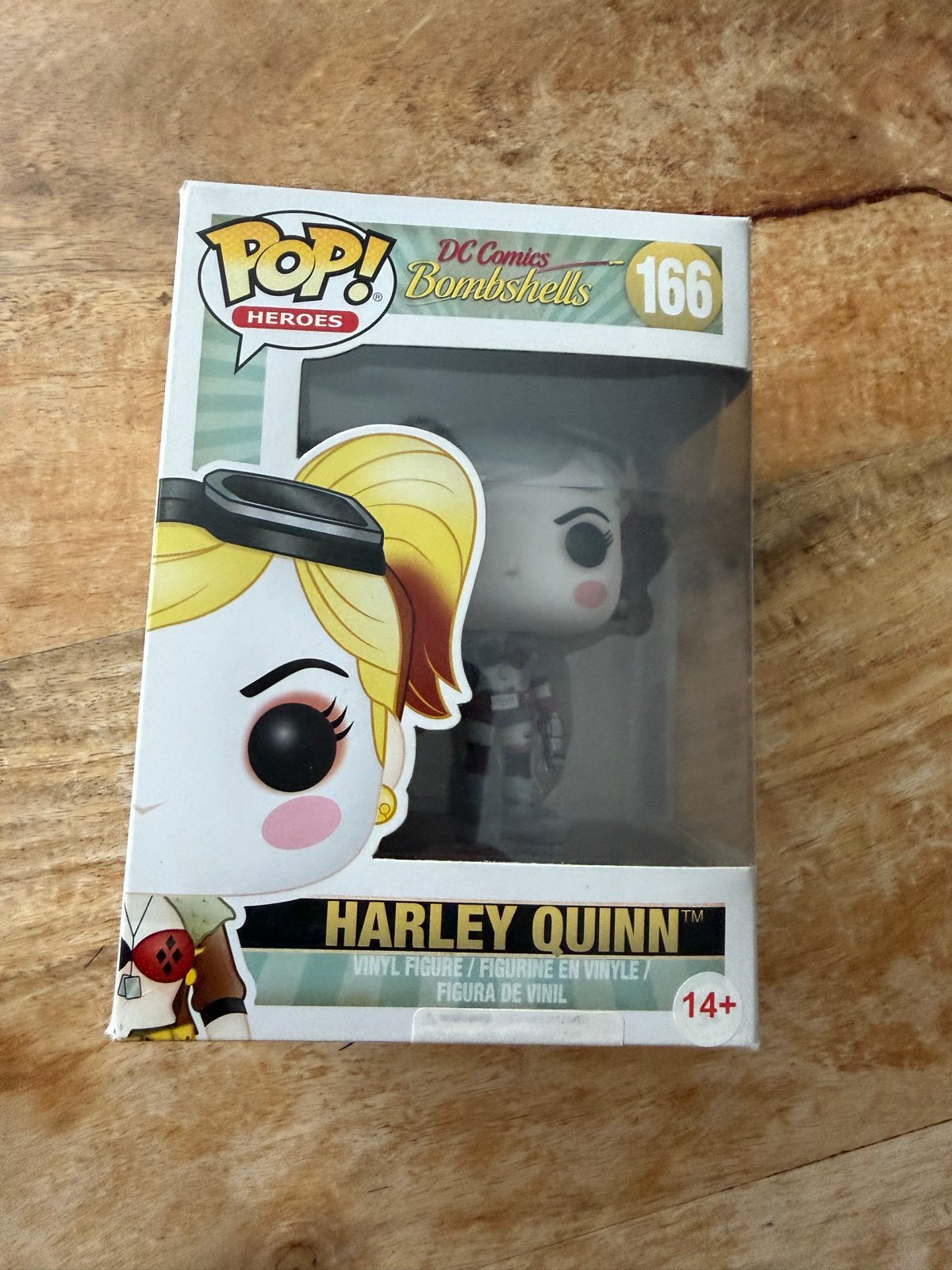 Funko Pop! Heroes DC Bombshells Harley Quinn #166, Verzamelen, Poppetjes en Figuurtjes, Ophalen of Verzenden, Zo goed als nieuw