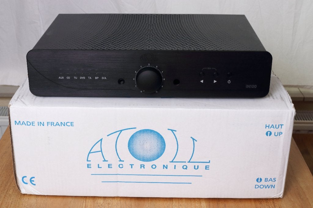 Atoll IN100 Signature, Ophalen of Verzenden, Gebruikt, 60 tot 120 watt, Overige merken