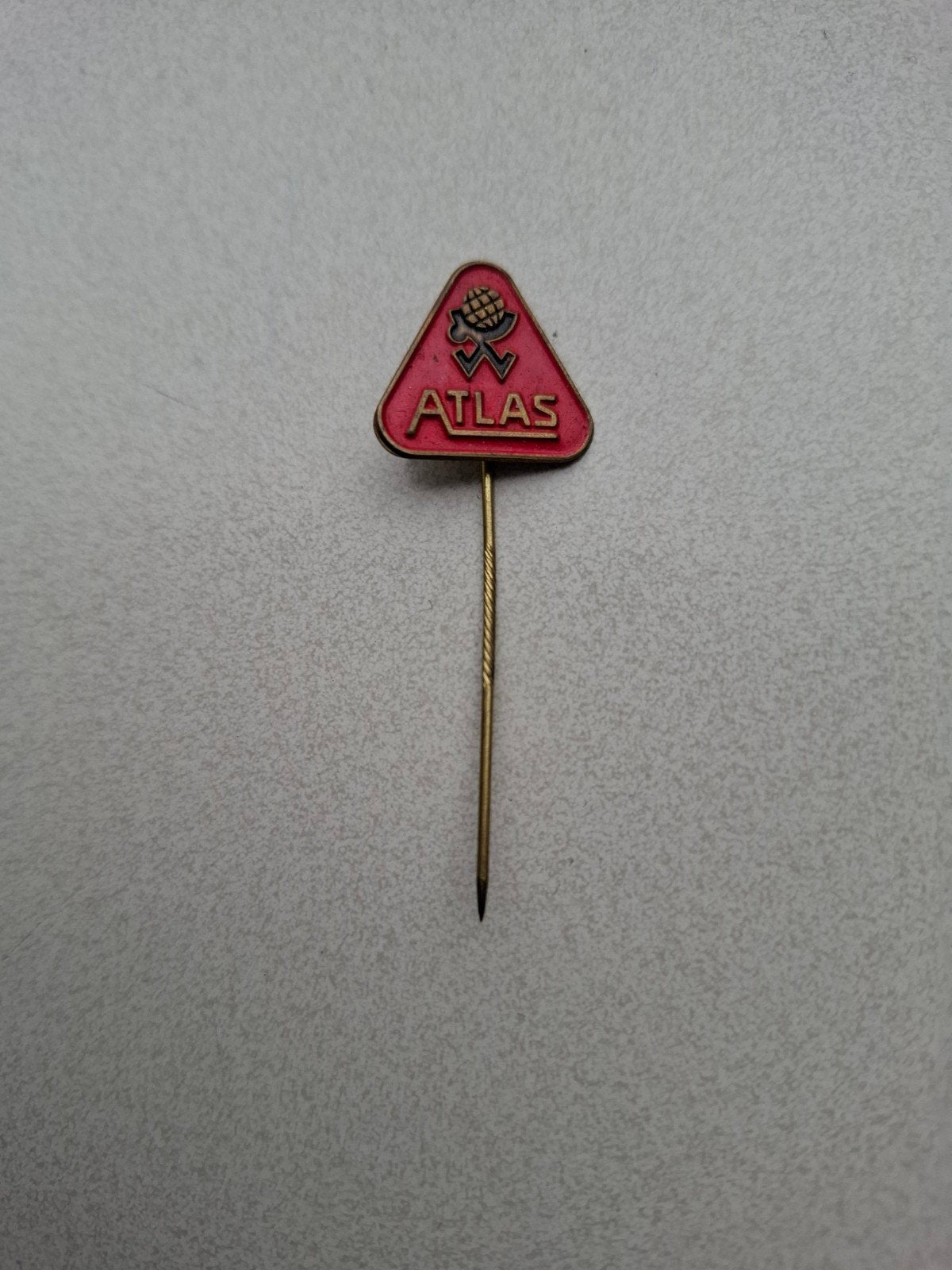 Vintage speldje pin prikker steekspeld ATLAS, Ophalen of Verzenden