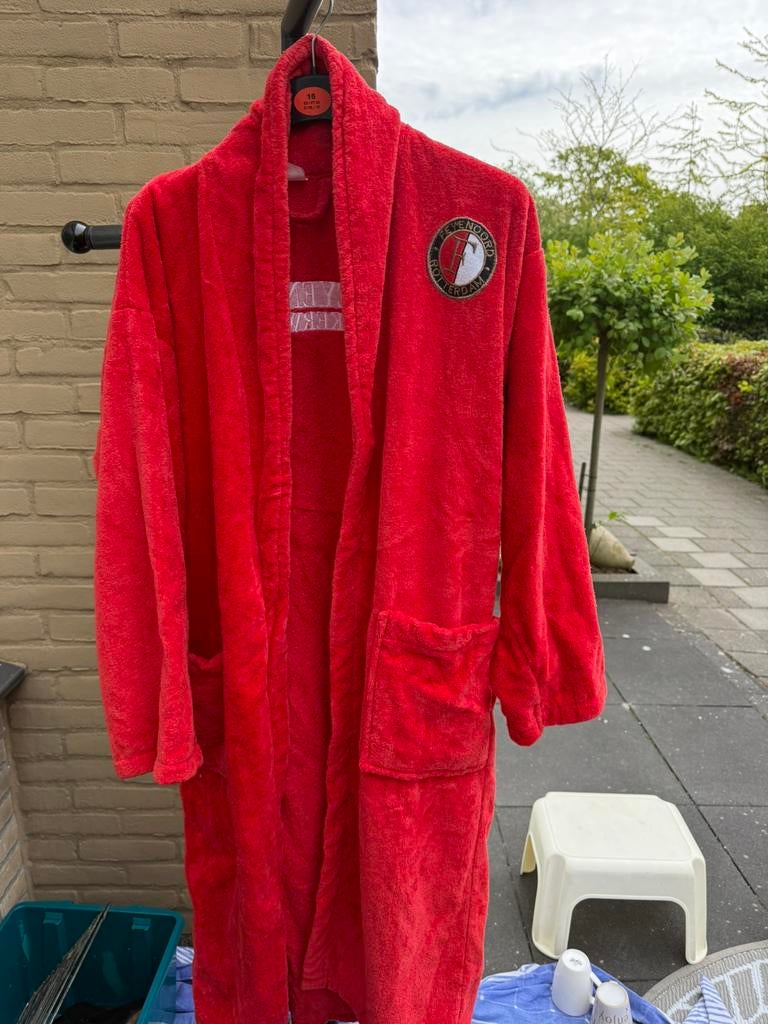FEYENOORD KLEDING // BADJAS NIEUW, Ophalen of Verzenden, Zo goed als nieuw