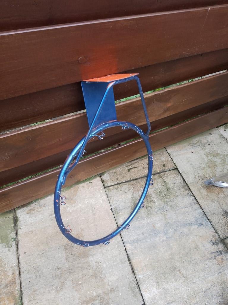 Basketbalring - Blauw, Sport en Fitness, Ophalen of Verzenden, Gebruikt, Ring, Bord of Paal