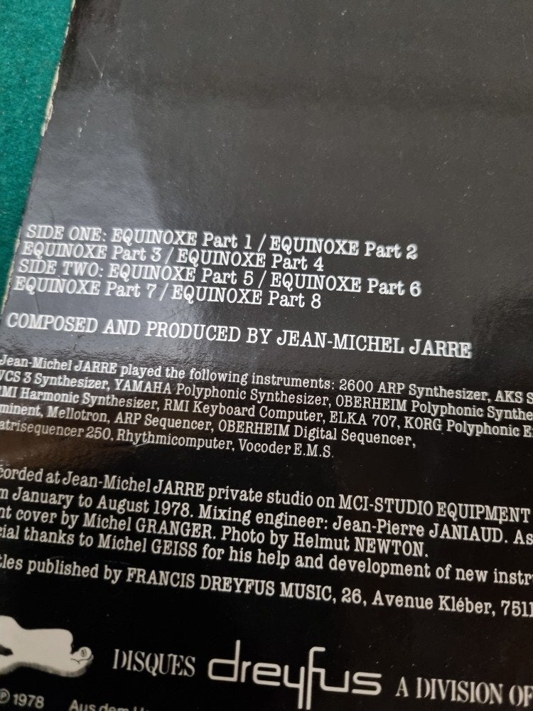 lp jean michel jarre equinoxe, Ophalen of Verzenden