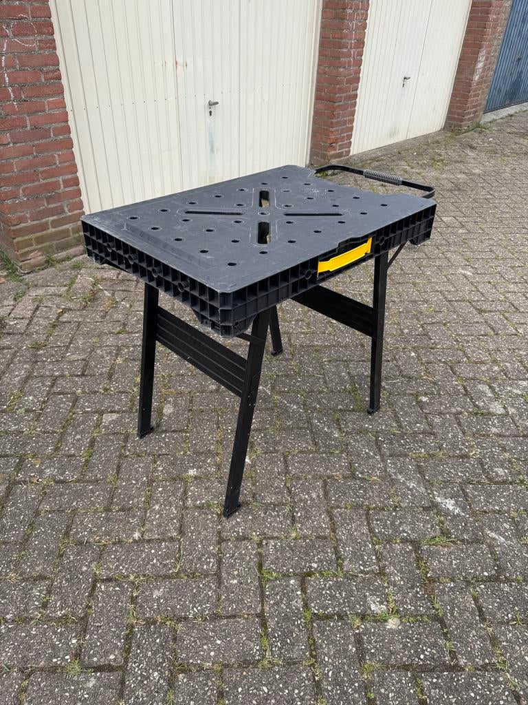 Stanley Workmate werkbank Fatmax, Doe-het-zelf en Verbouw, Werkbanken, Ophalen of Verzenden, Gebruikt, 70 tot 120 cm, Inklapbaar