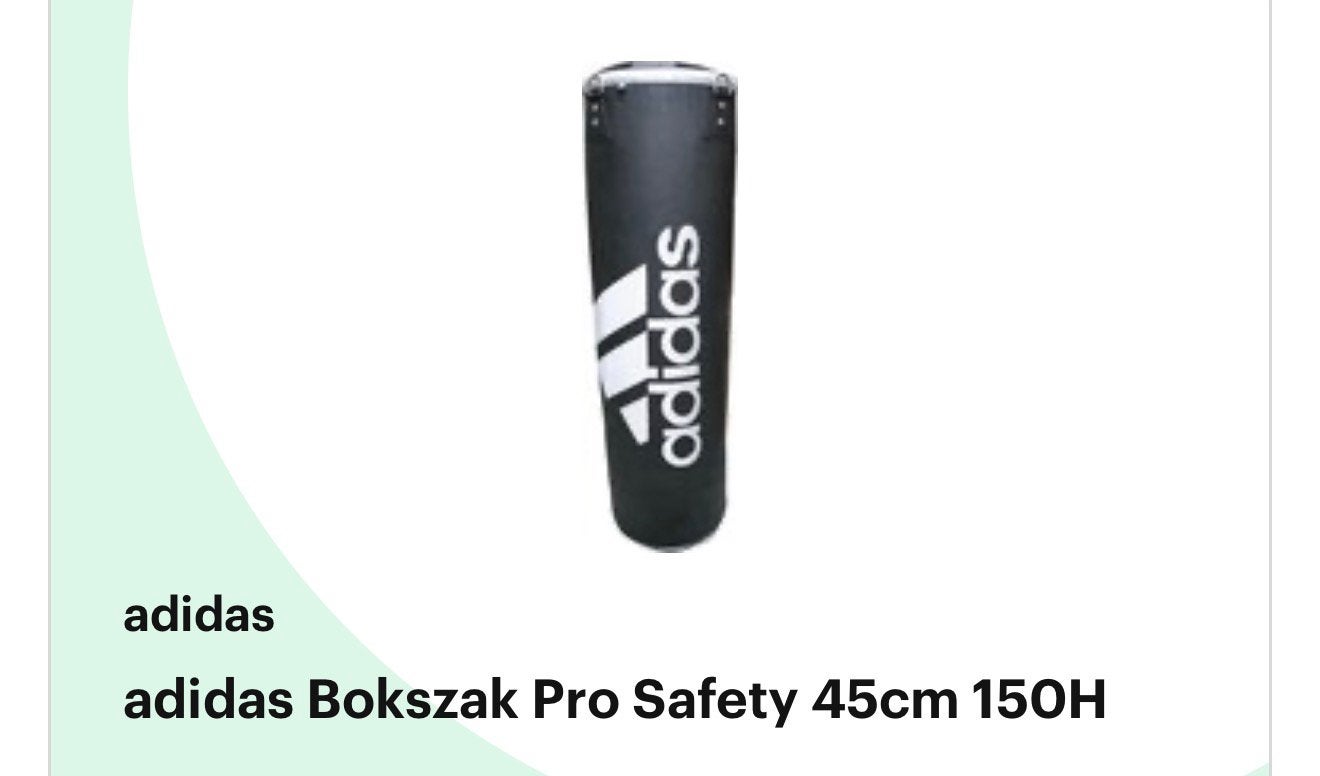 Adidas bokszak nieuw, Ophalen of Verzenden, Nieuw
