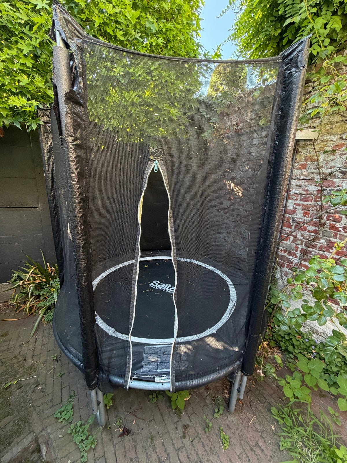 GRATIS Trampoline Salta - 190x200cm - Zelf afhalen, Ophalen of Verzenden, Gebruikt