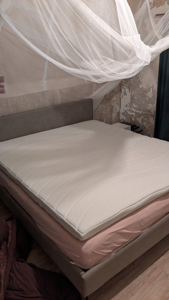 Matras topper Wellpur Gulen 180x210, Ophalen, 210 cm, Tweepersoons, Zo goed als nieuw