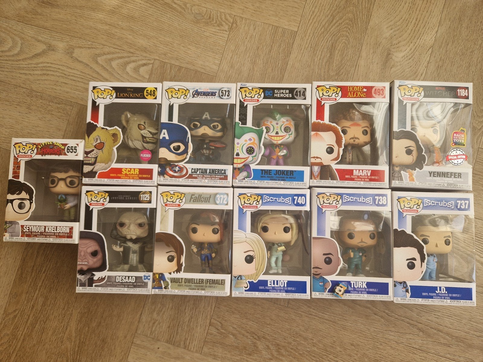 Grote collectie Funko Pop! figuren (11 stuks), Verzenden, Nieuw