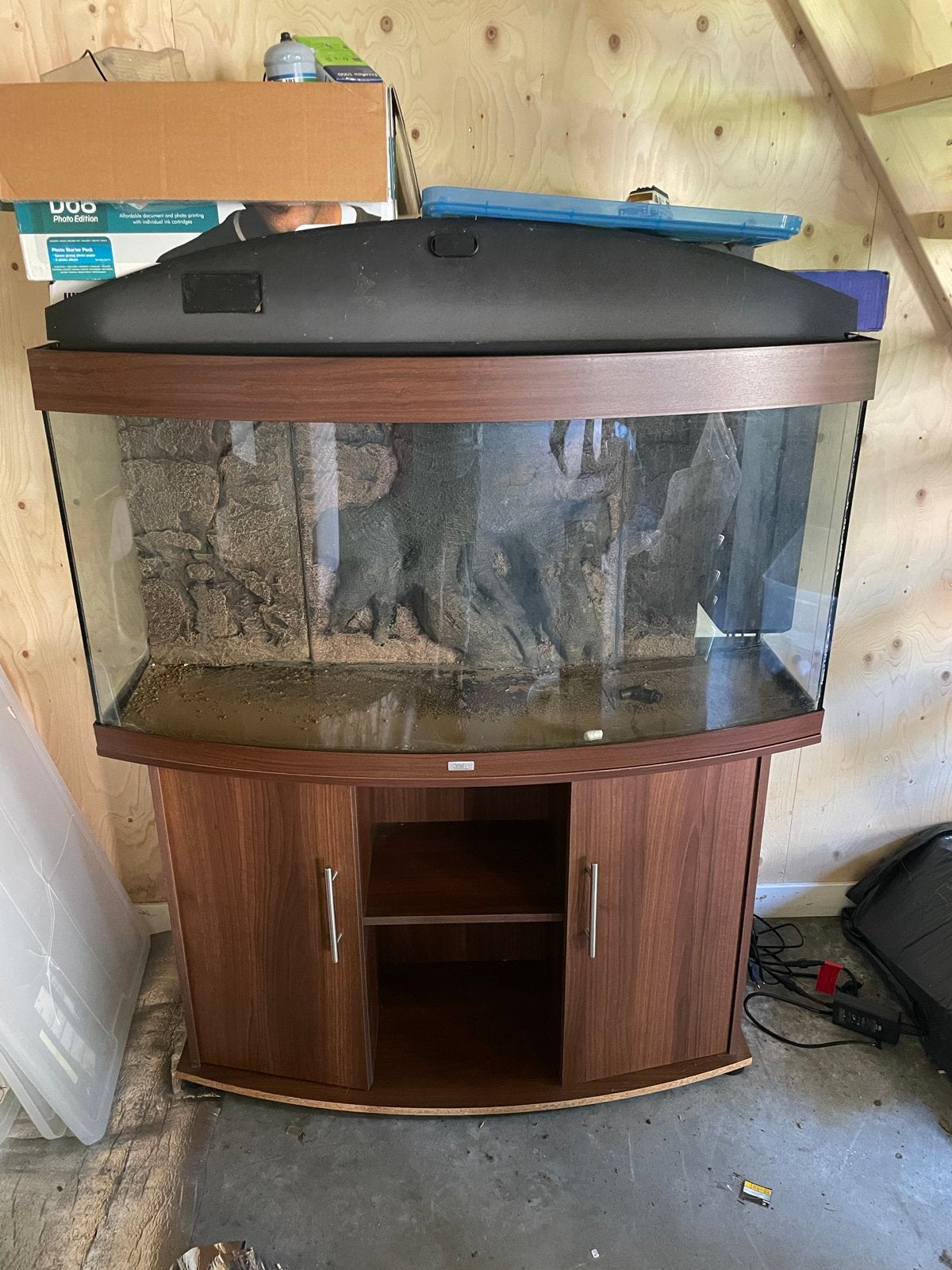 Juwel aquarium incl meubel vision 260 LED, Ophalen, Gebruikt, Leeg aquarium