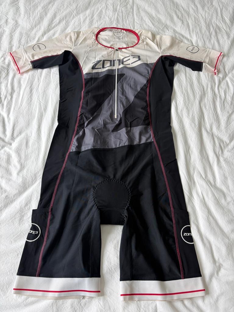 Trisuit Large Zone3 Men's Lava Long Distance short sleeve, Ophalen, Zo goed als nieuw, Bovenkleding