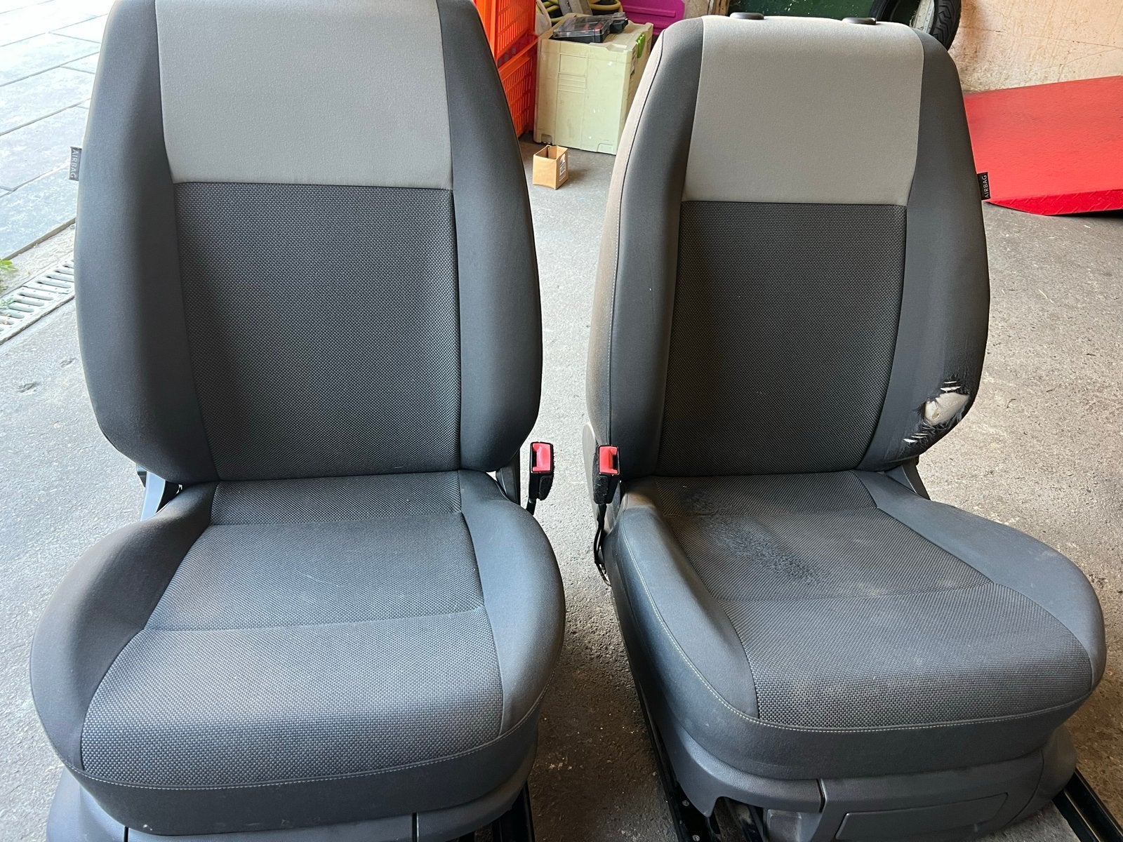 Volkswagen caddy stoelen, Ophalen, Gebruikt, Universele onderdelen