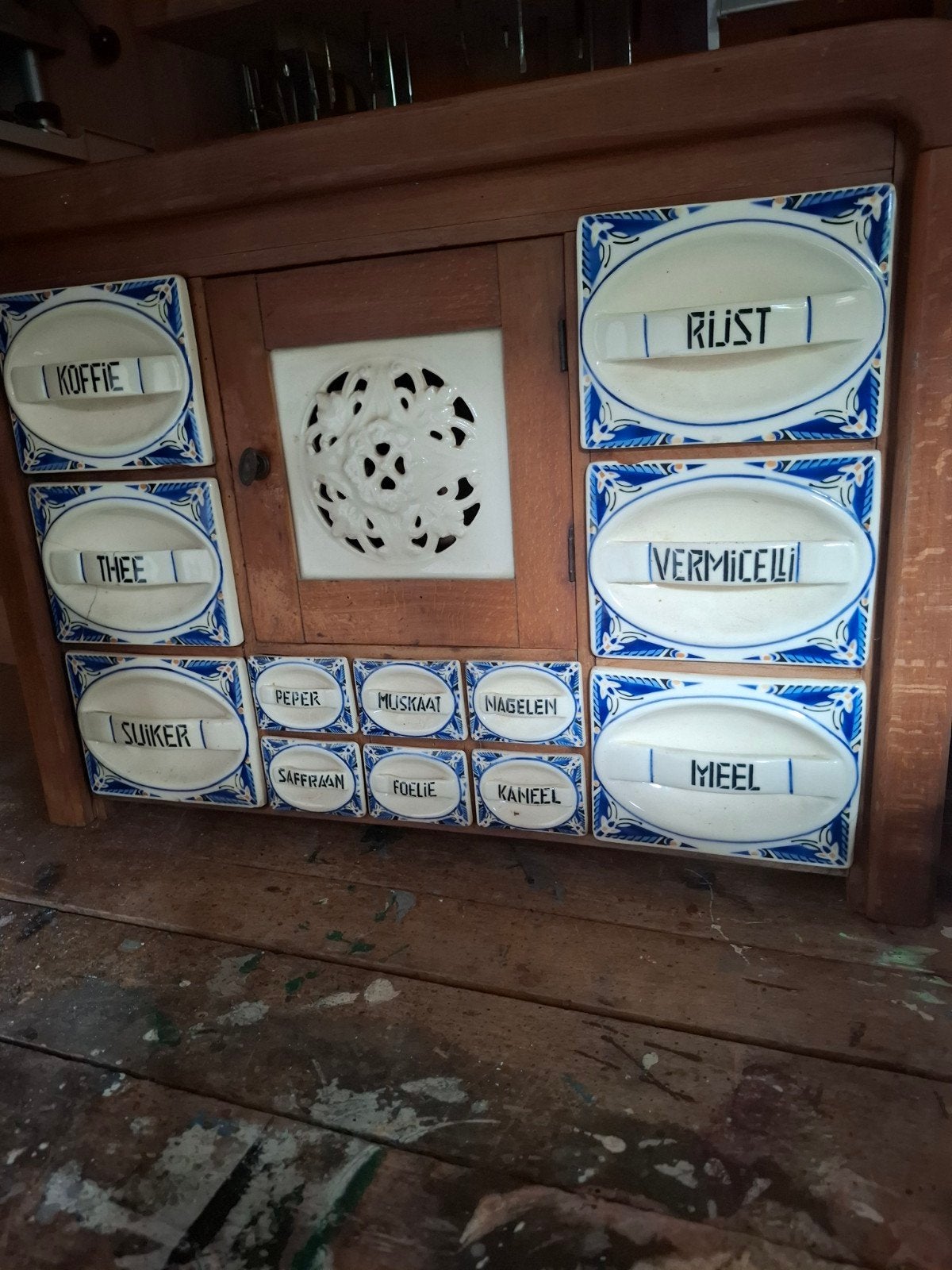 keuken kastje, Antiek en Kunst, Ophalen