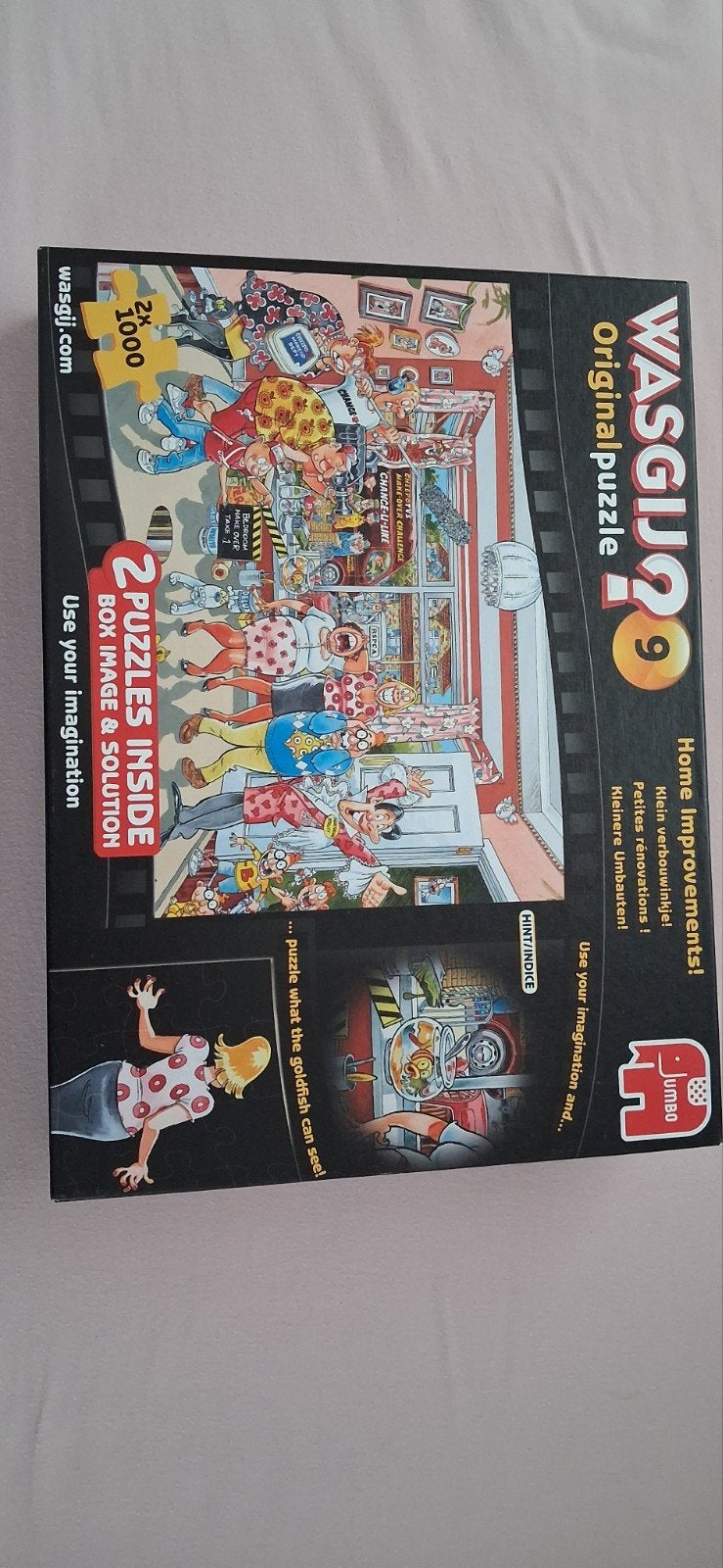 wasgij puzzels, Ophalen, 500 t/m 1500 stukjes, Zo goed als nieuw
