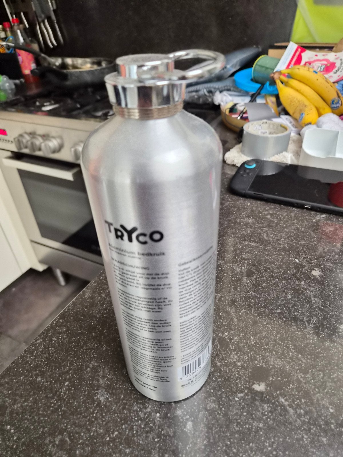 Aluminium bedkruik - Tryco, Ophalen of Verzenden, Zo goed als nieuw