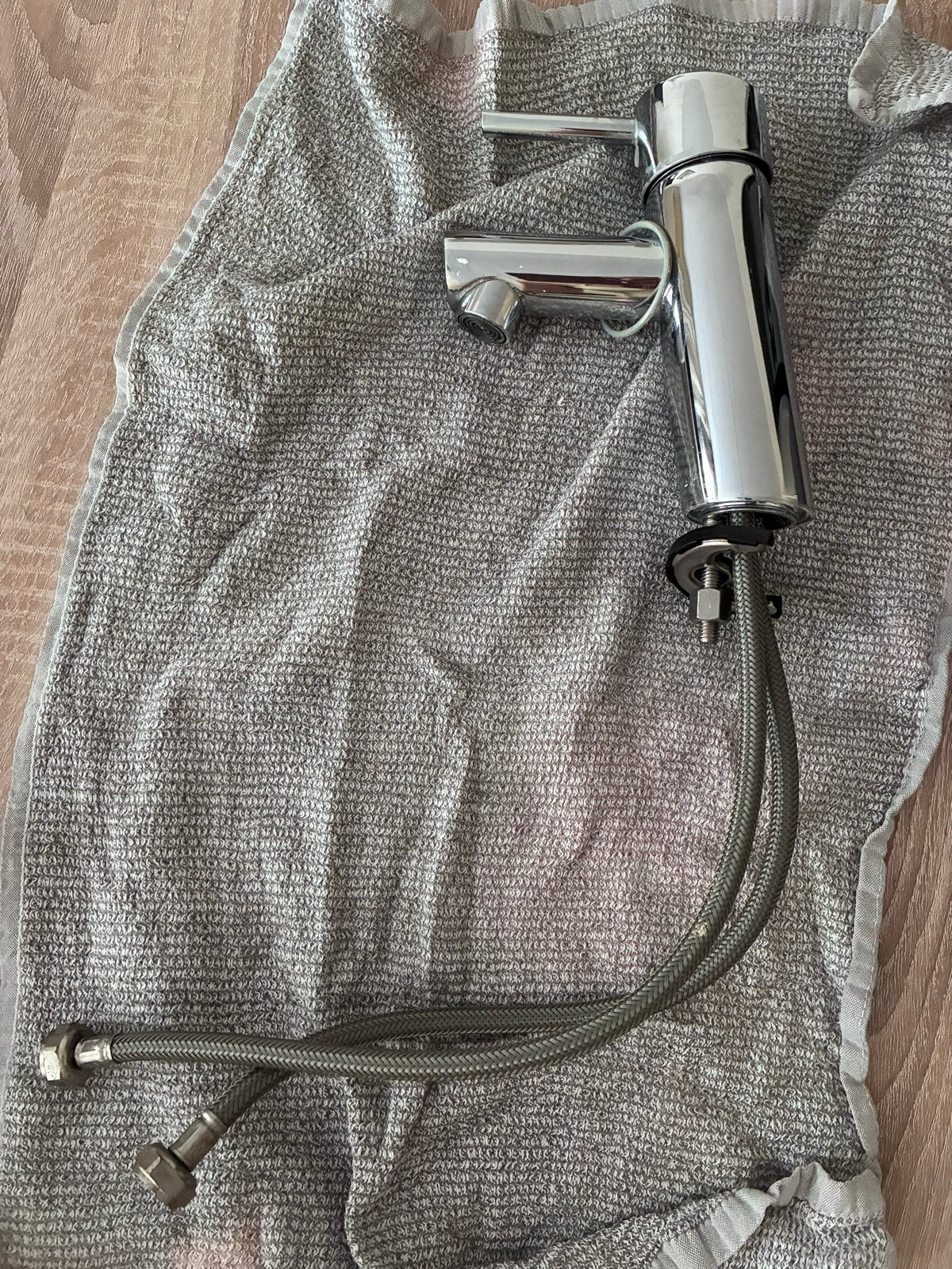 Grohe wastafelkraan, Ophalen, Gebruikt, Chroom, Kraan