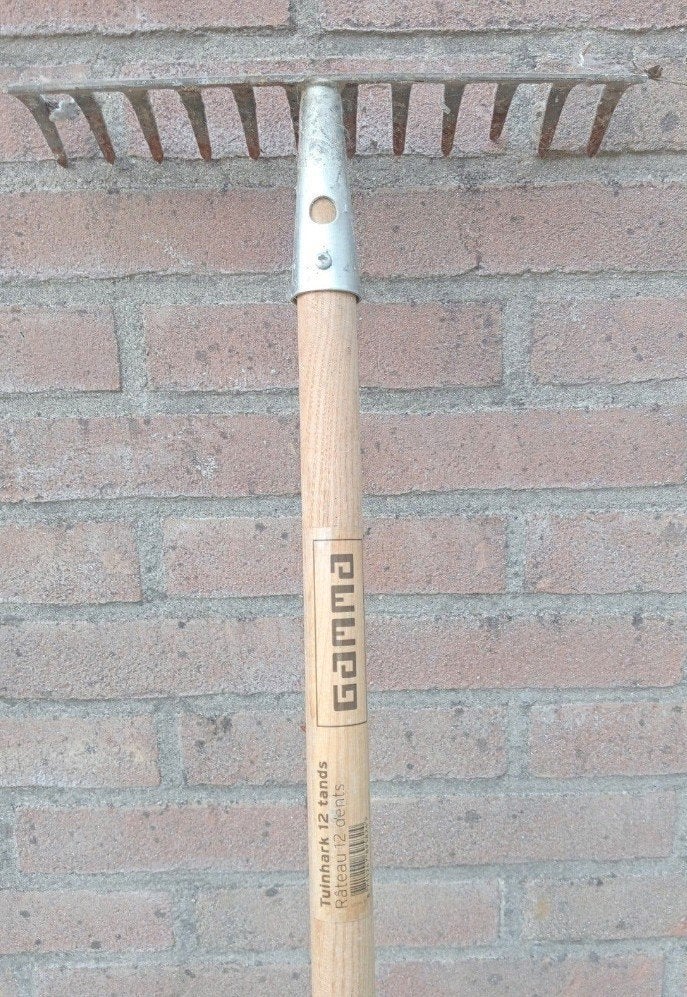 Gamma hark, 12 tands, Ophalen of Verzenden, Zo goed als nieuw, Hark, Gamma
