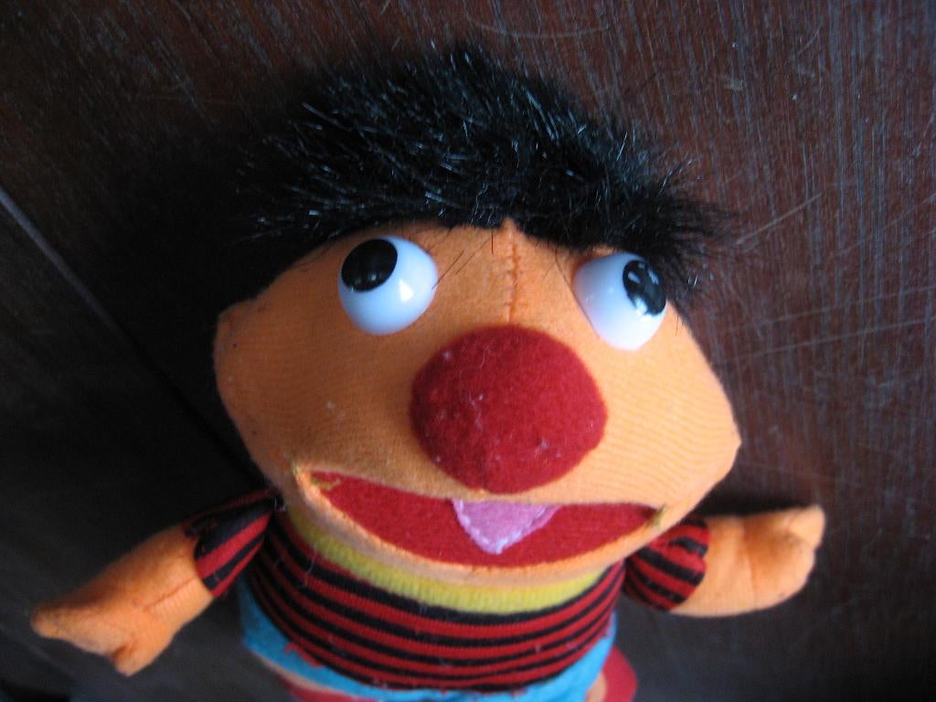 nieuwe stoffen Ernie pop van Sesamstraat, Verzenden, Nieuw, Overige typen