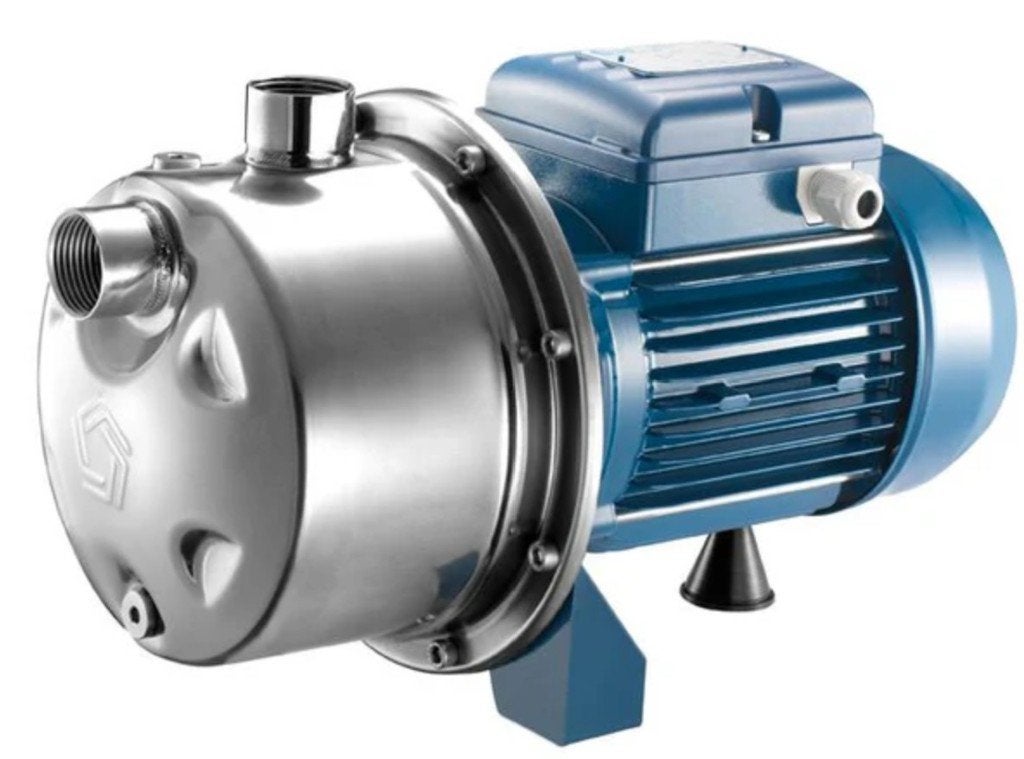 INOX 100/60 zelf-aanzuigende RVS waterpomp, centrifugaalpomp, Verzenden, Nieuw, Elektrisch, Beregeningspomp