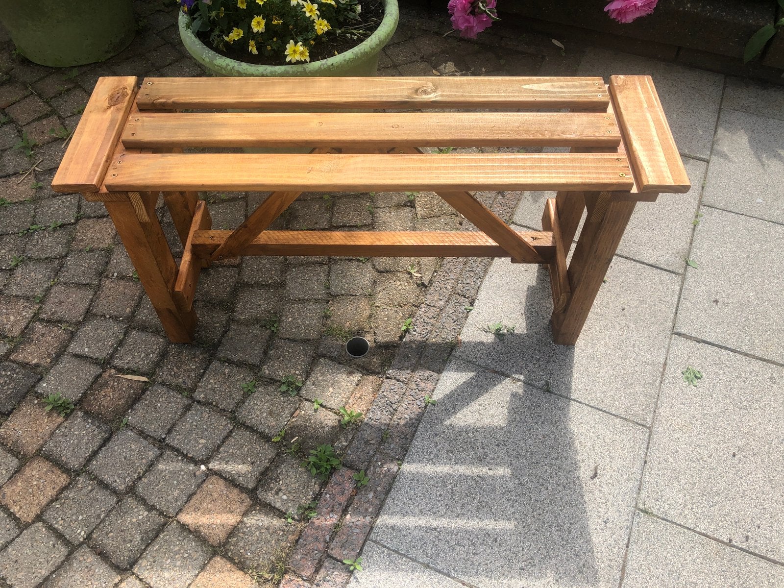 Tuinbank, Tuin en Terras, Ophalen, Nieuw, Hout