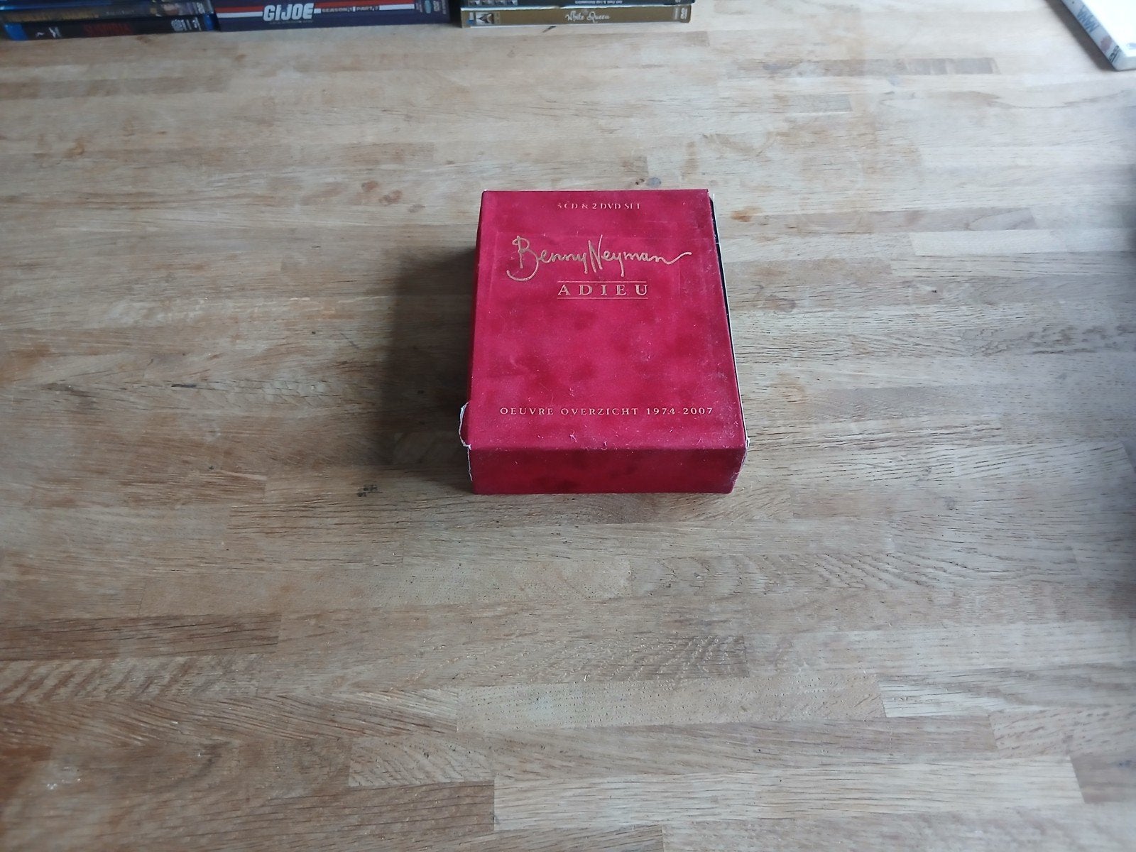 benny neyman adieu cd dvd box, Ophalen of Verzenden, Zo goed als nieuw