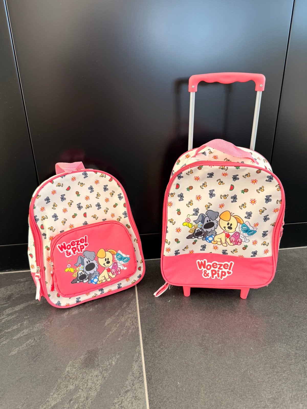 Woezel & Pip - Reisset Roze, Wieltjes, Minder dan 35 cm, Ophalen of Verzenden, Zo goed als nieuw