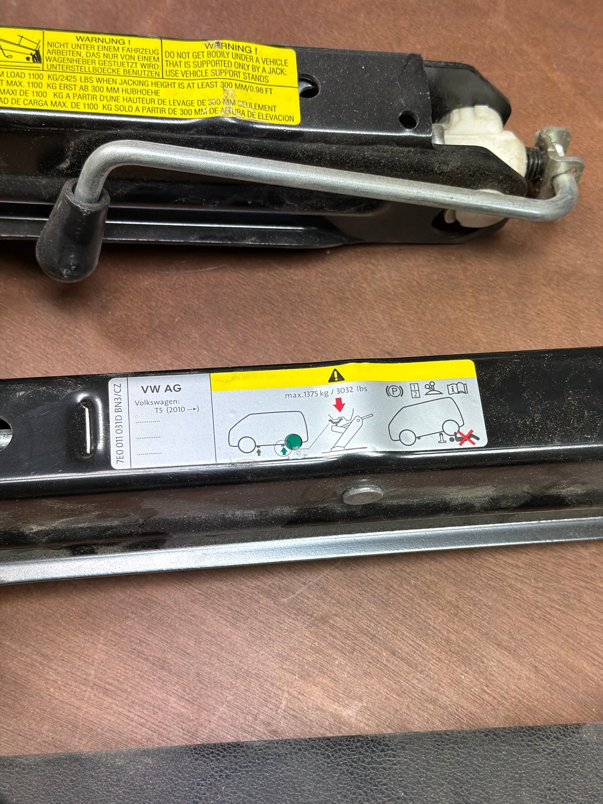 Originele krikken VW en Mercedes - Diverse modellen, Auto diversen, Ophalen, Gebruikt, Mechanisch, Schaarkrik
