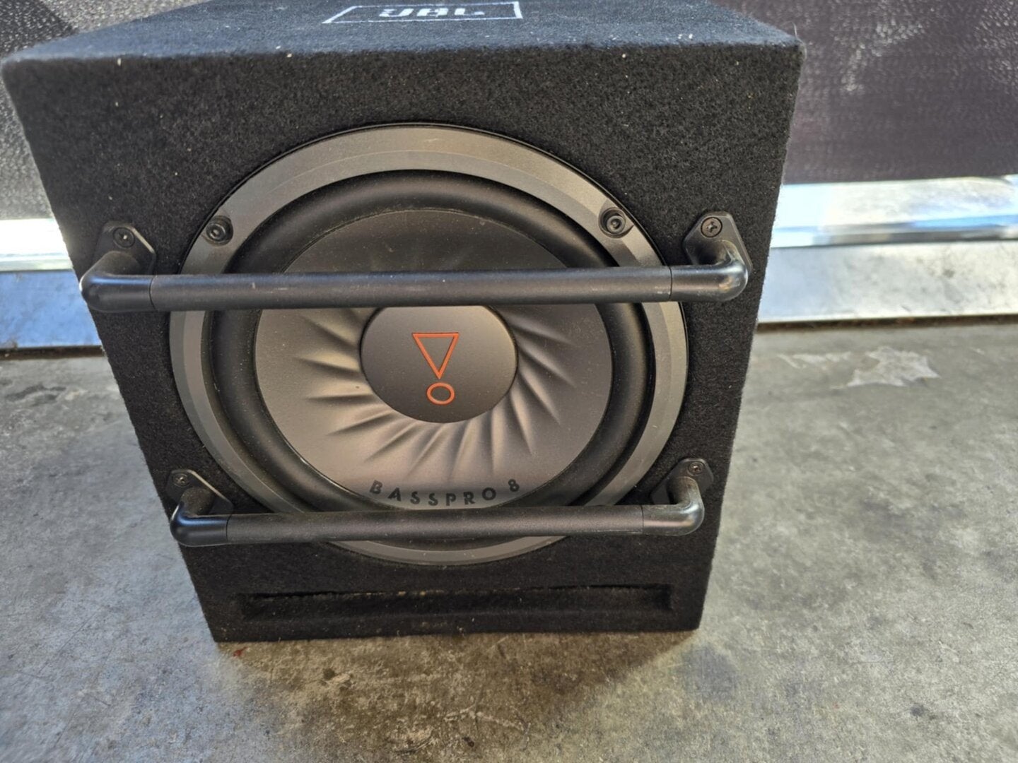 JBL Basspro 8 subwoofer - Krachtige bas voor in de auto, Auto diversen, Ophalen of Verzenden, Gebruikt