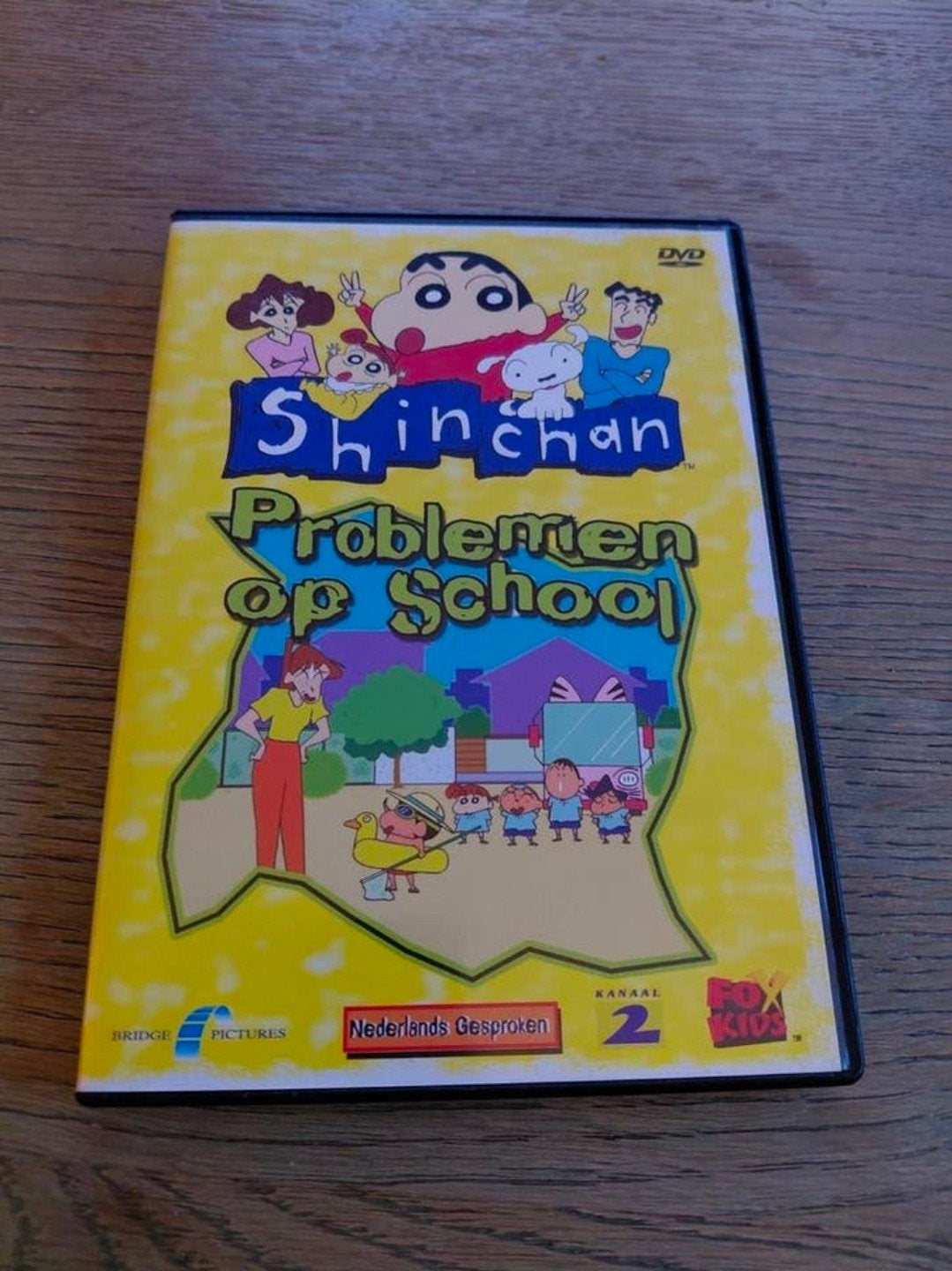 Zeldzame Shin Chan dvd deel 2 Problemen op School. Fox kids, Tekenfilm, Ophalen of Verzenden, Zo goed als nieuw, Alle leeftijden