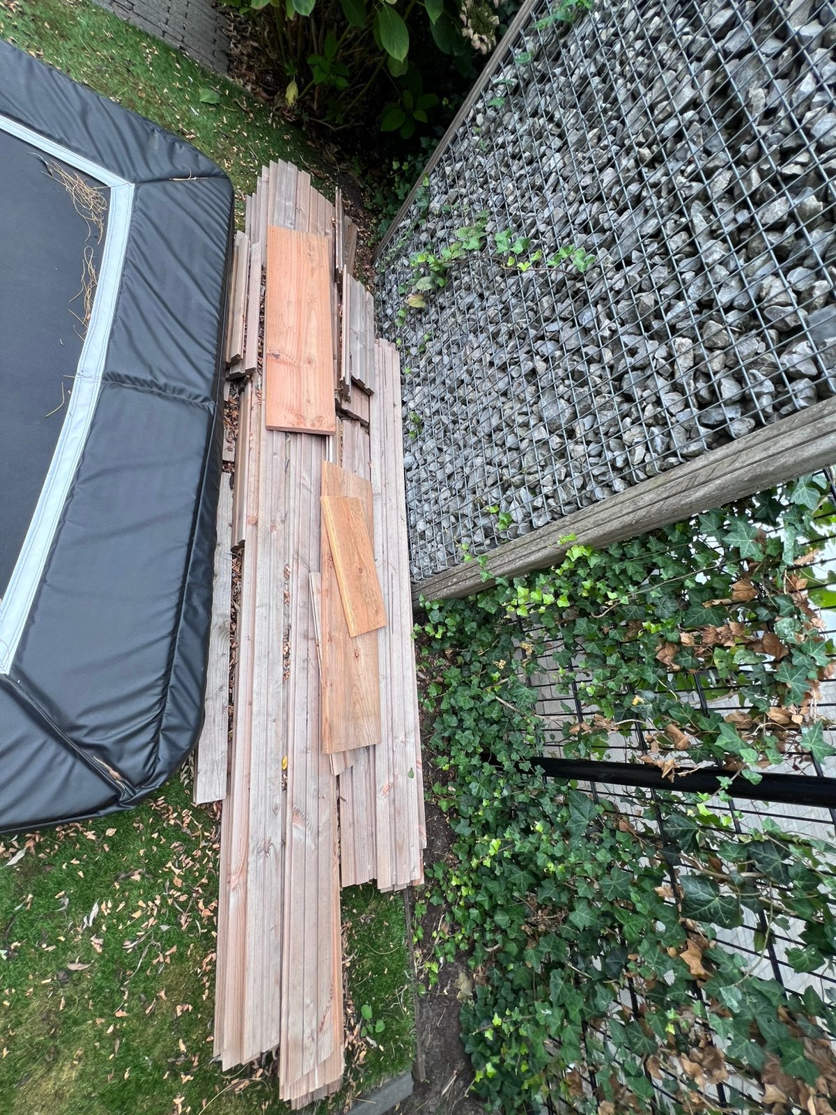 Afval hout van overkapping, Ophalen, Zo goed als nieuw, 250 cm of meer, Planken